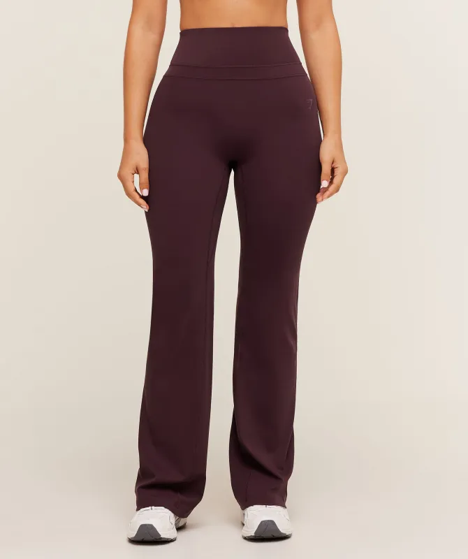 Gymshark Whitney Flared Leggings - Cherry Purple sold by Gymshark