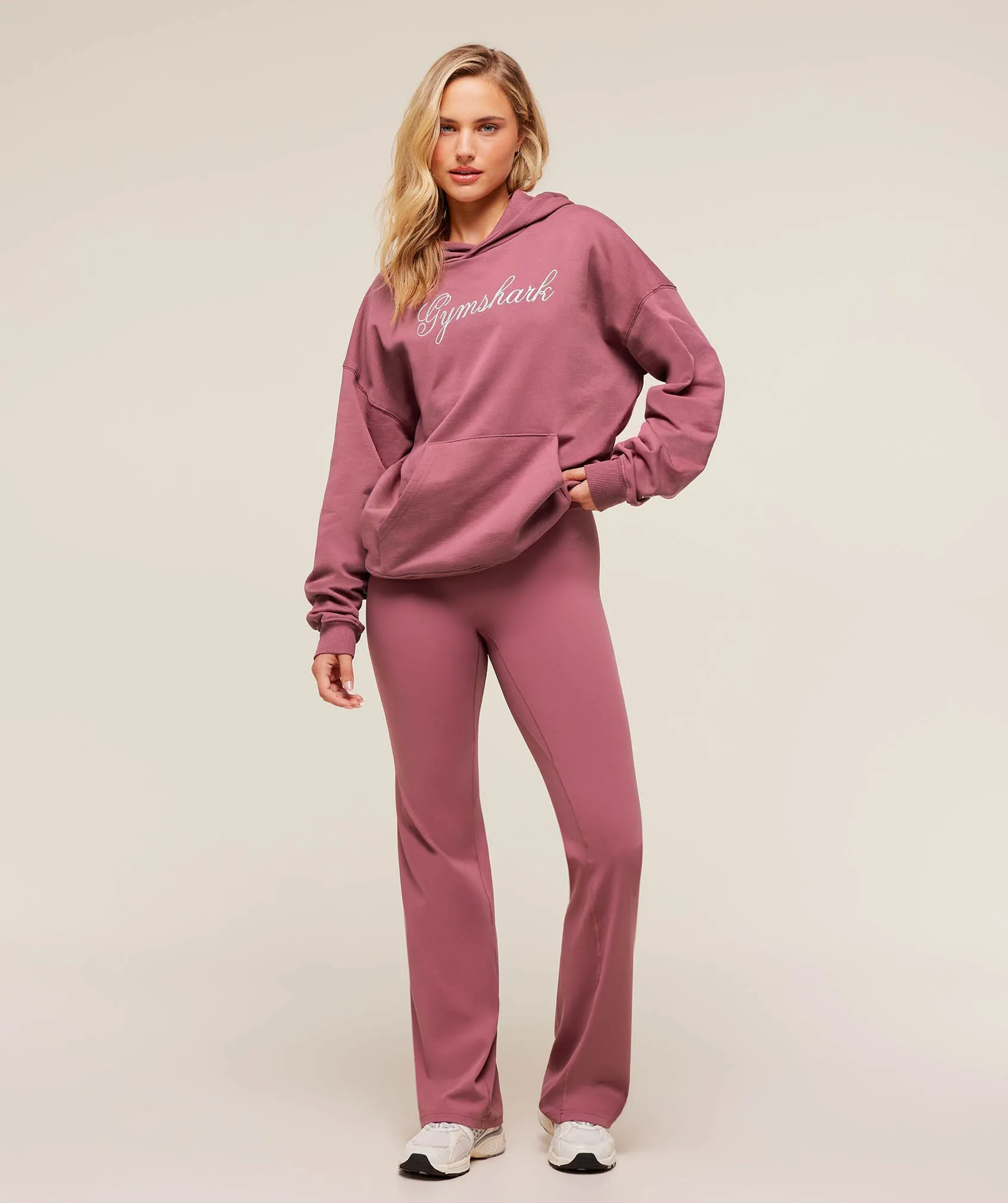 Gymshark All Seasons Graphic Hoodie - Reset Pink sold by Gymshark product image thumbnail 4
