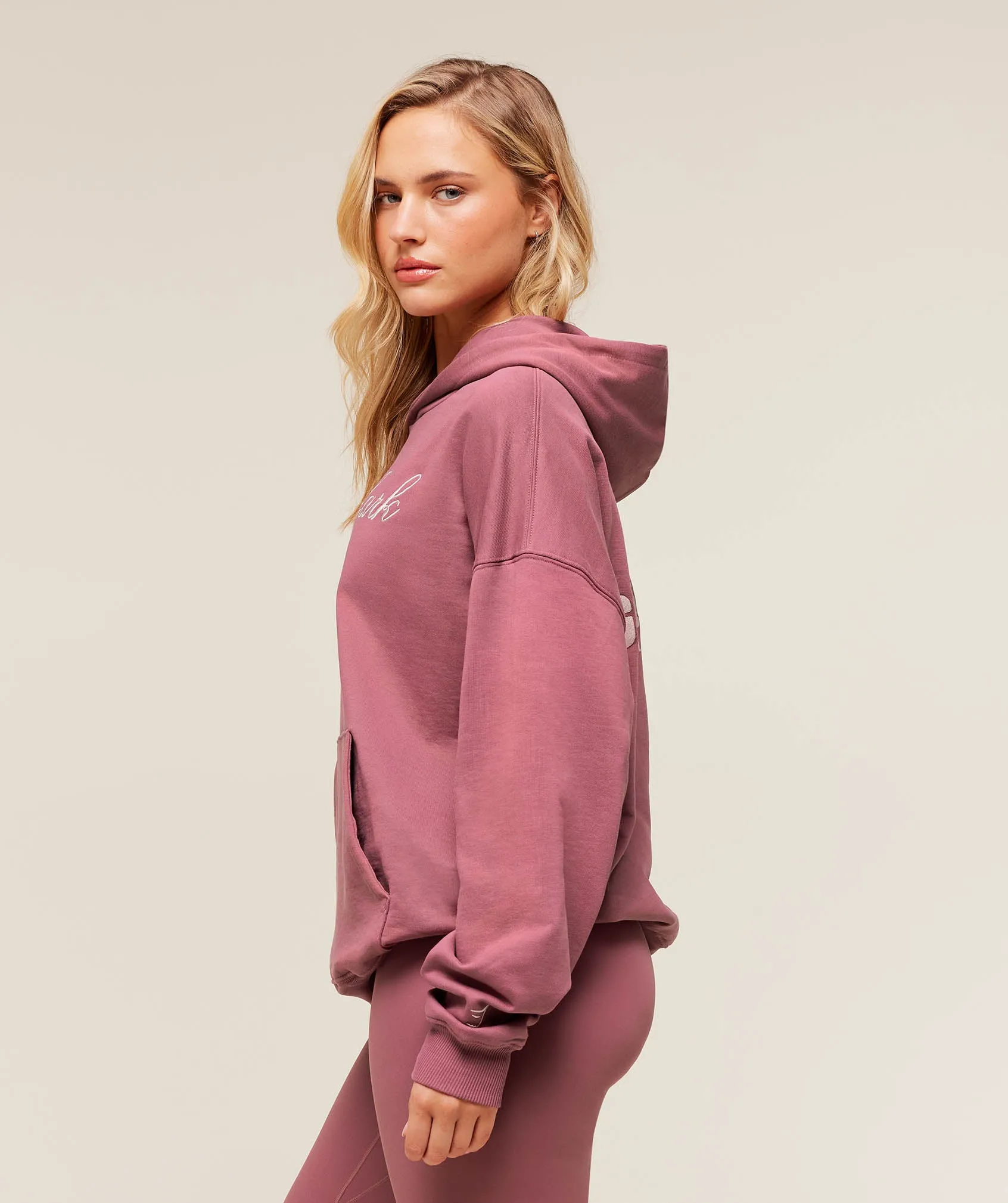 Gymshark All Seasons Graphic Hoodie - Reset Pink sold by Gymshark product image thumbnail 3