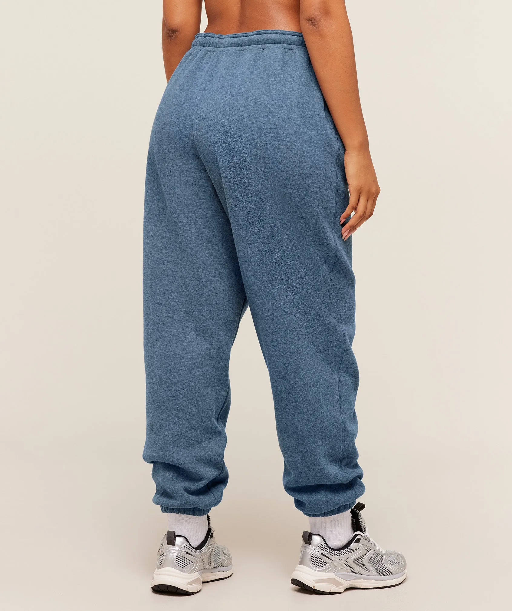 Gymshark Cosy Luxe Cuffed Joggers - Compound Blue Marl sold by Gymshark product image thumbnail 3