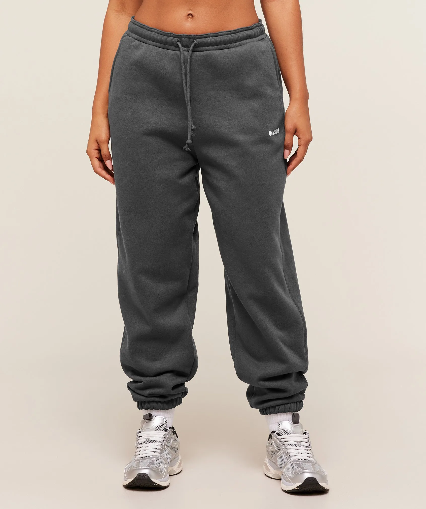 Gymshark Cosy Luxe Cuffed Joggers - Onyx Grey sold by Gymshark
