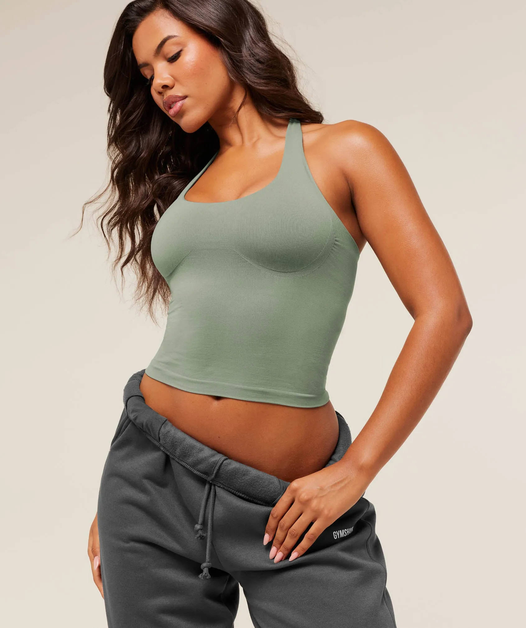 Gymshark Cosy Luxe Cuffed Joggers - Onyx Grey sold by Gymshark product image thumbnail 5