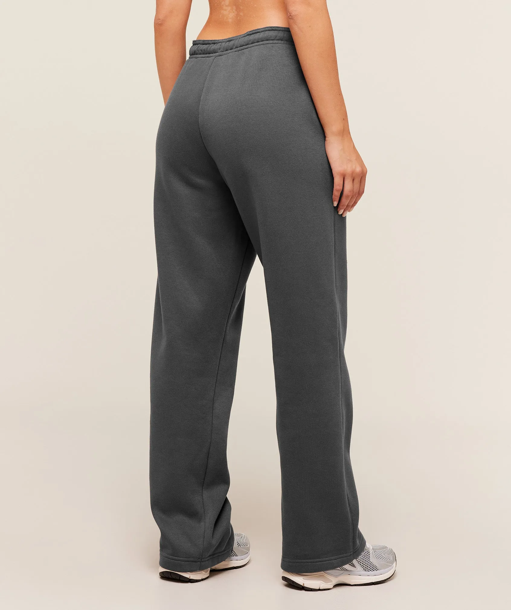 Gymshark Cosy Luxe Straight Leg Regular Joggers - Onyx Grey sold by Gymshark product image thumbnail 3