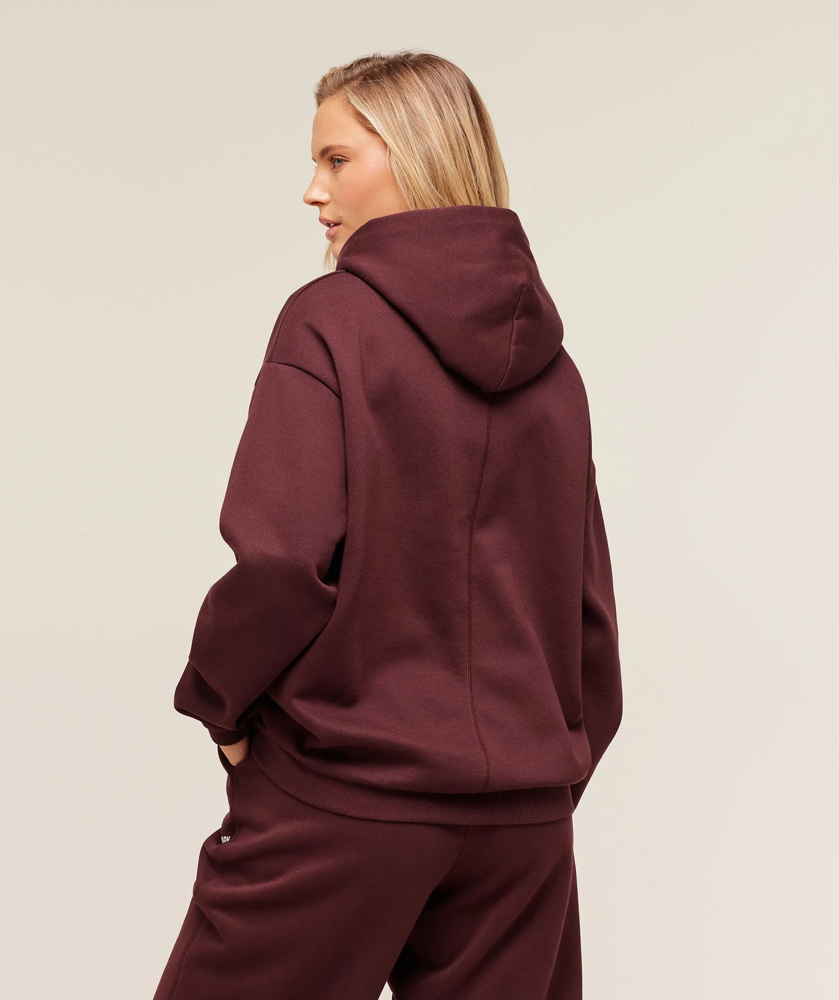 Gymshark Cosy Luxe Hoodie - Rich Maroon sold by Gymshark product image thumbnail 3