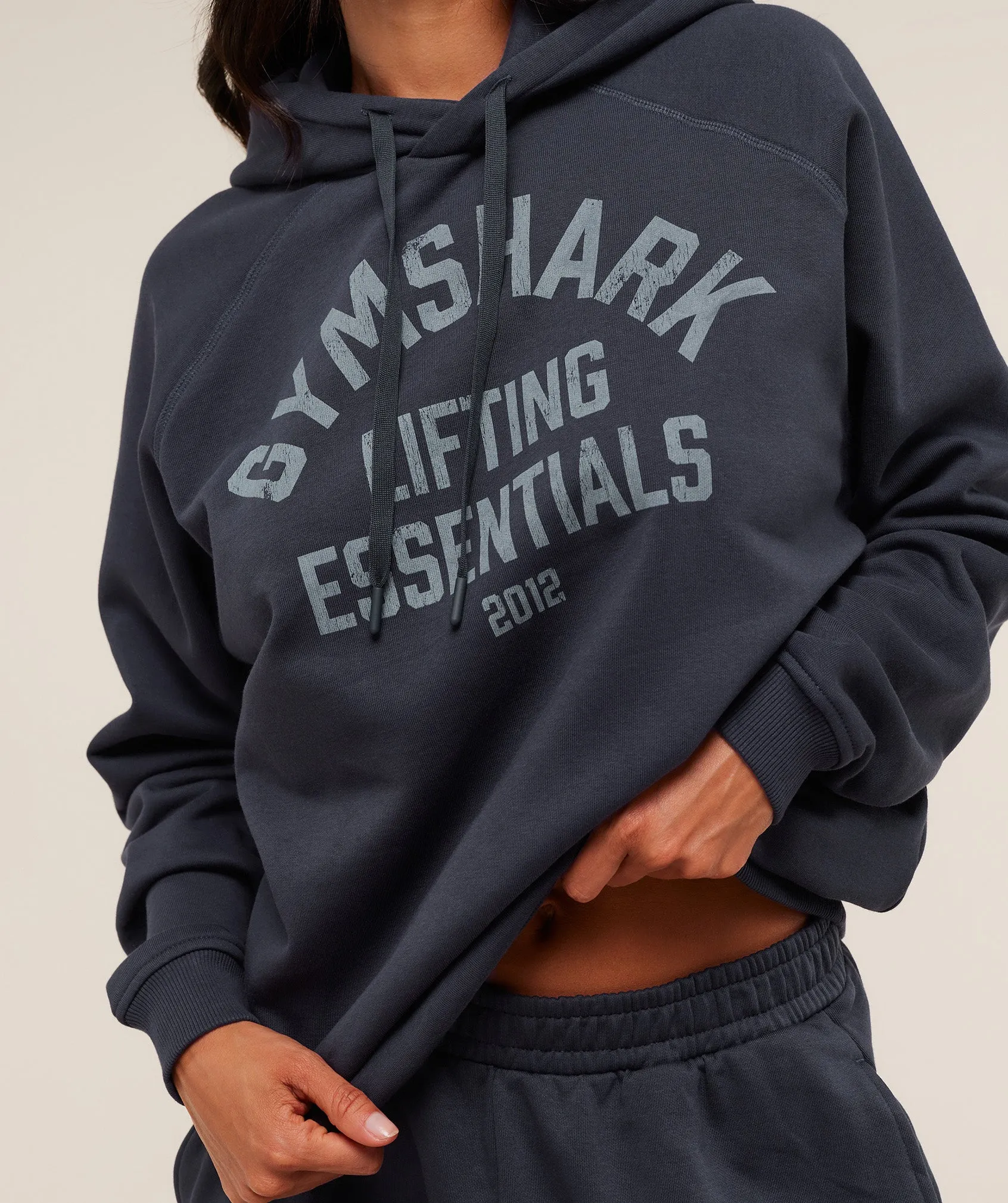 Gymshark Lifting Essentials Hoodie - Heavy Blue sold by Gymshark product image thumbnail 5