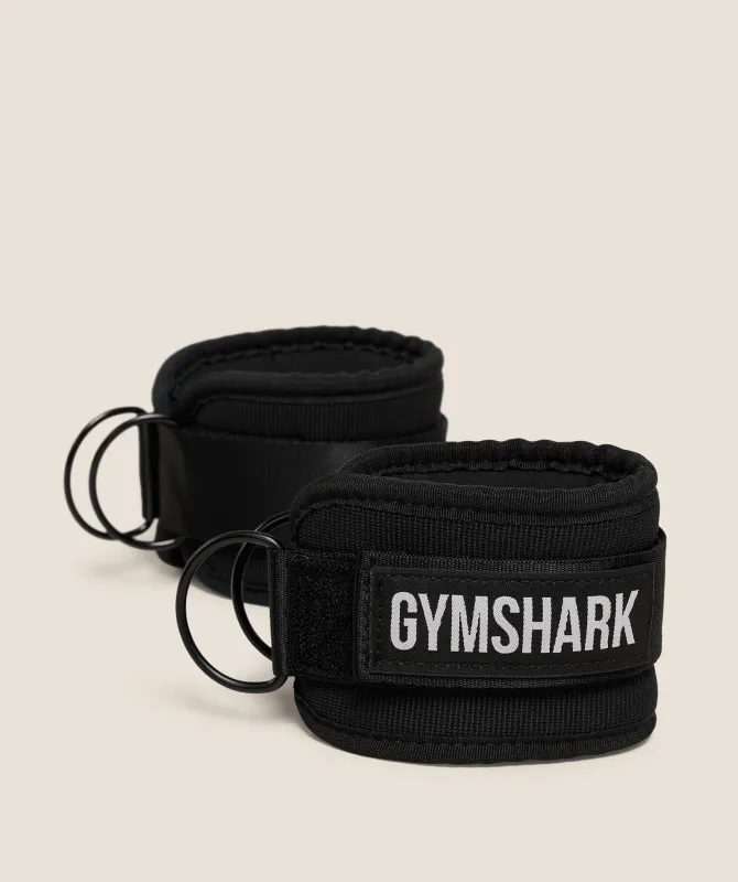 Gymshark Ankle Straps - Black made by Gymshark