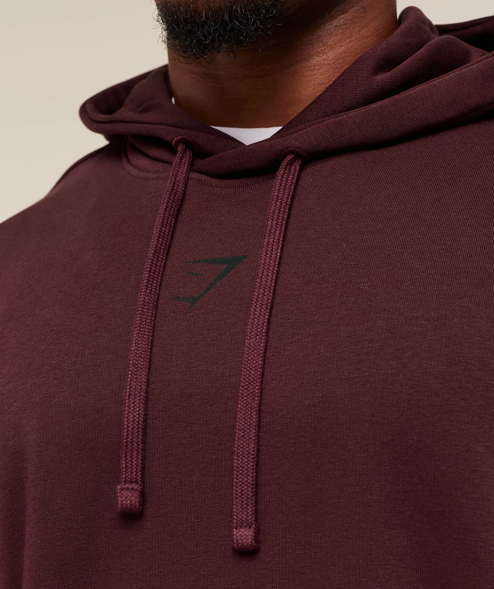 Gymshark Power Hoodie - Rich Maroon sold by Gymshark product image thumbnail 4