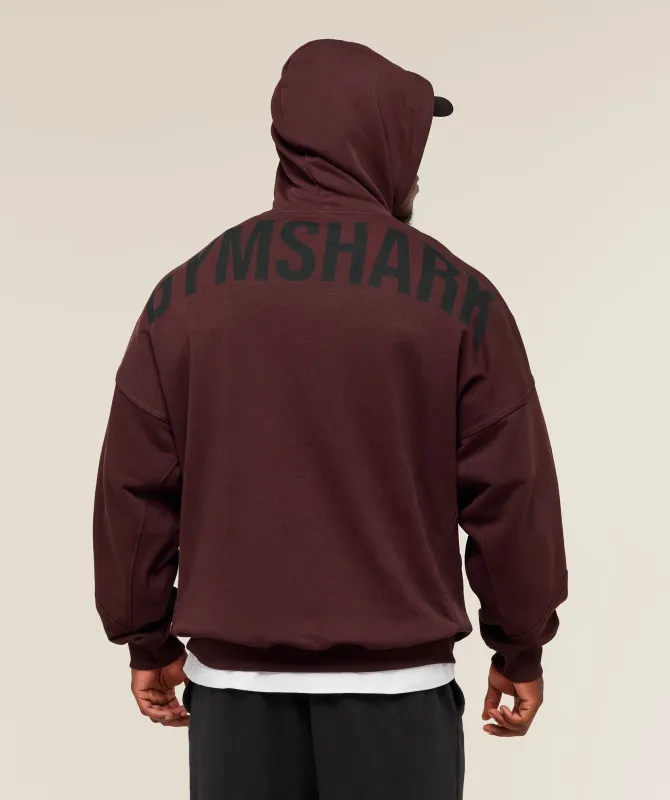 Gymshark Power Hoodie - Rich Maroon sold by Gymshark