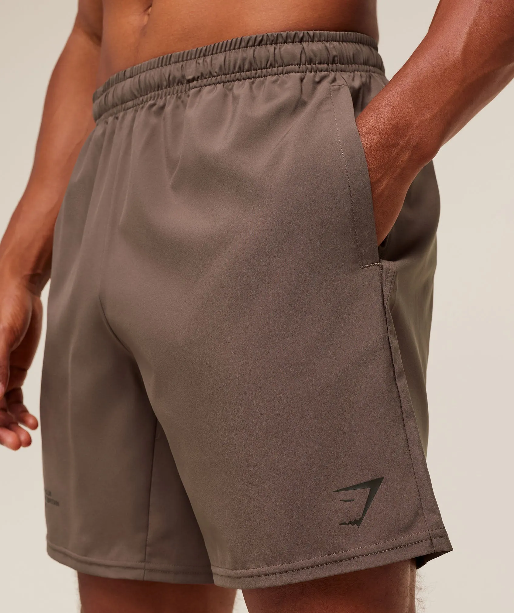 Gymshark Conditioning Club Shorts - Soft Brown/Archive Brown sold by Gymshark product image thumbnail 4