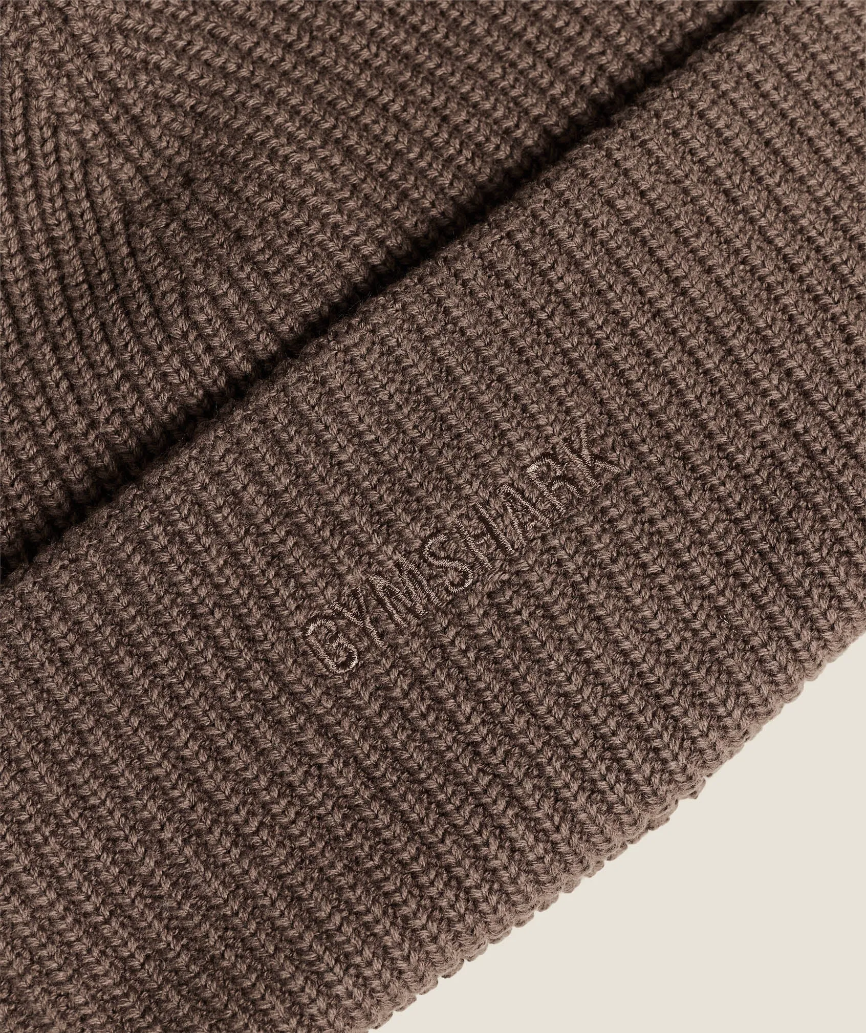 Gymshark Deep Knit Beanie - Walnut Brown sold by Gymshark product image thumbnail 2
