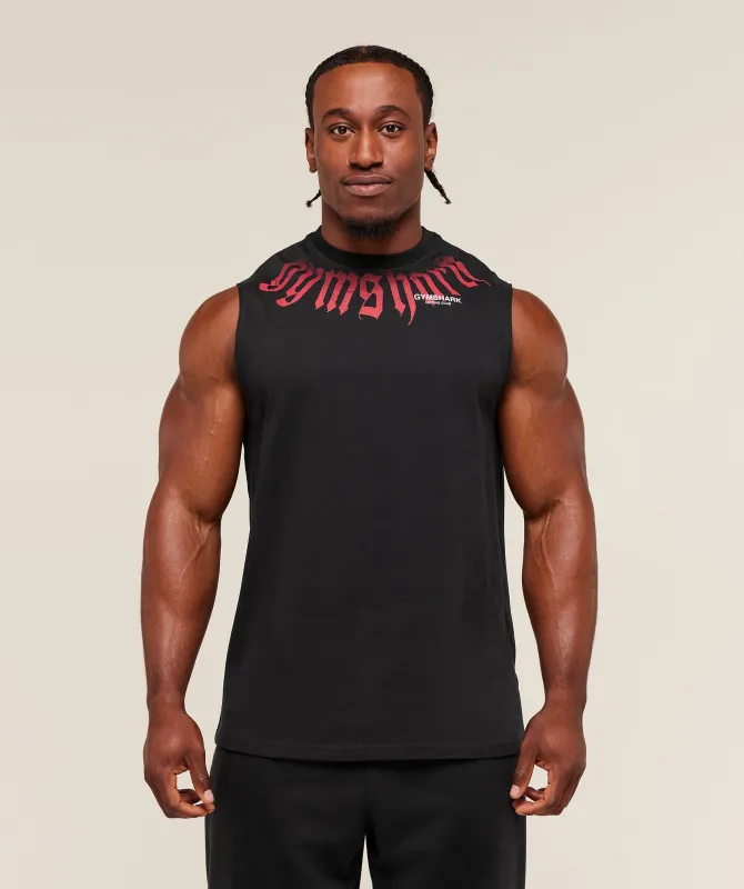 Gymshark Fade Graphic Tank - GS Black sold by Gymshark