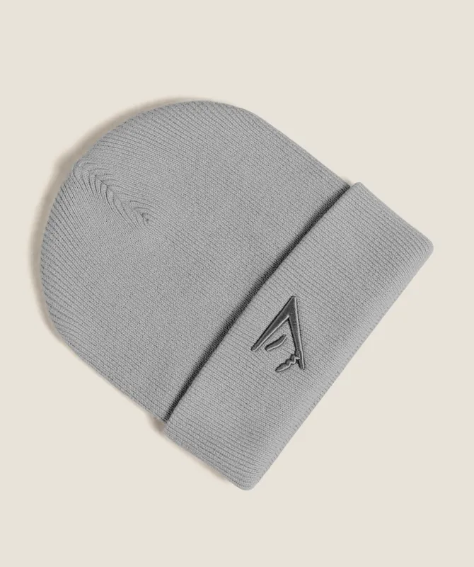 Gymshark Sharkhead Beanie - Silver Grey sold by Gymshark