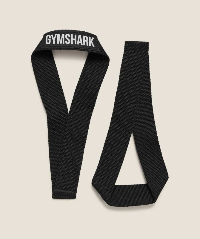 Gymshark Oly Lifting Straps - Black sold by Gymshark