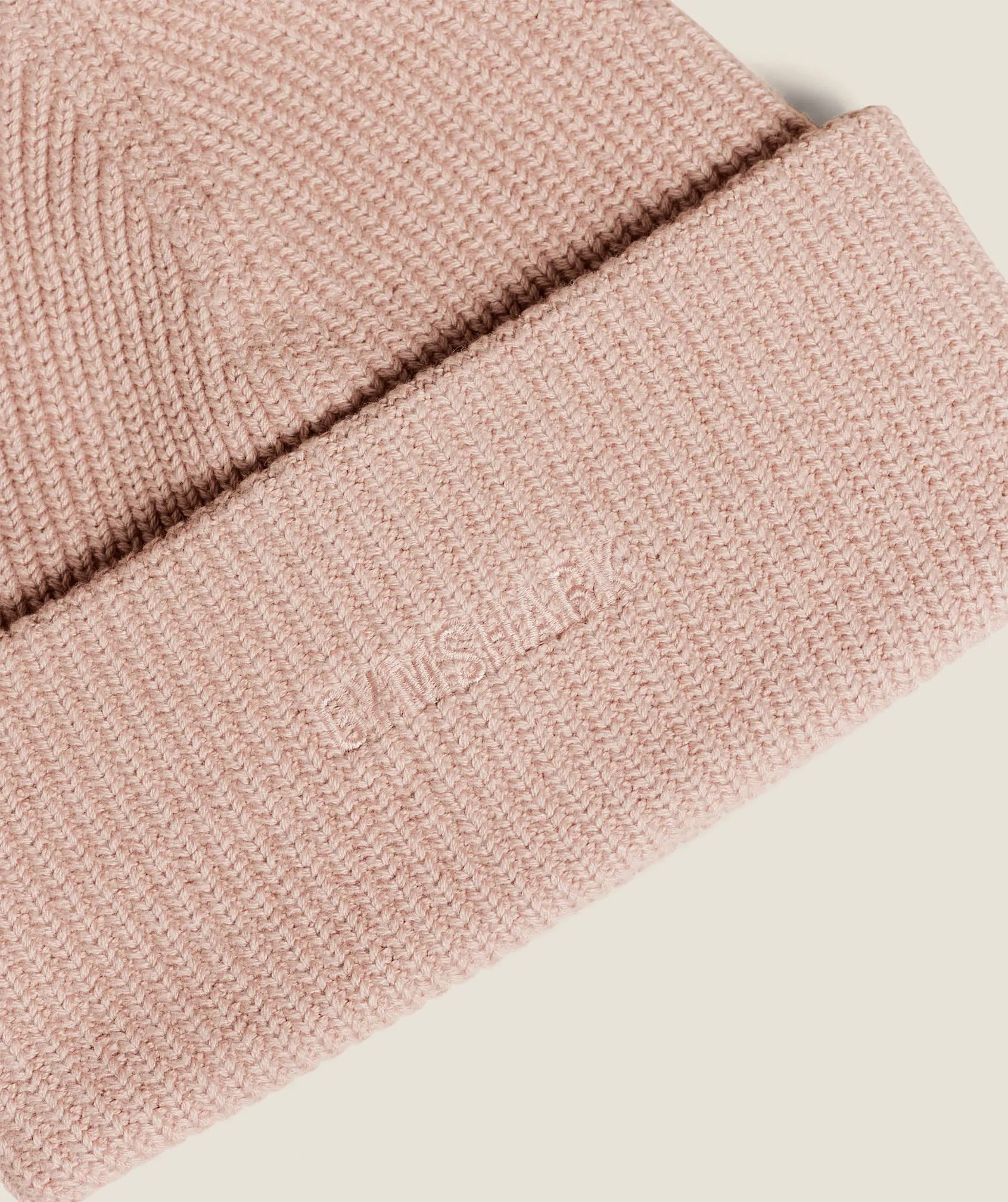 Gymshark Deep Knit Beanie - Muted Pink sold by Gymshark product image thumbnail 2
