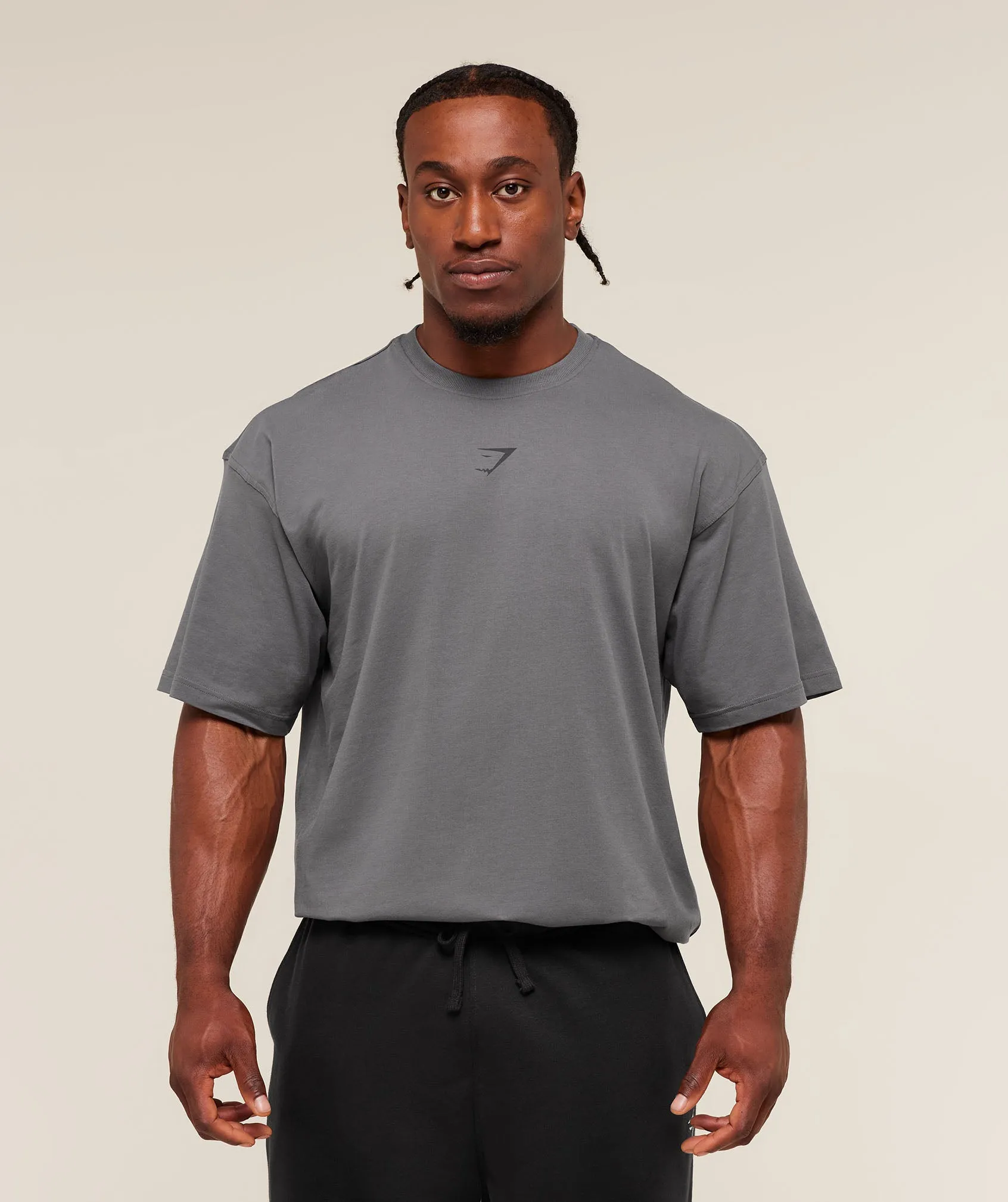 Gymshark Power T-Shirt - Dark Grey sold by Gymshark product image thumbnail 2