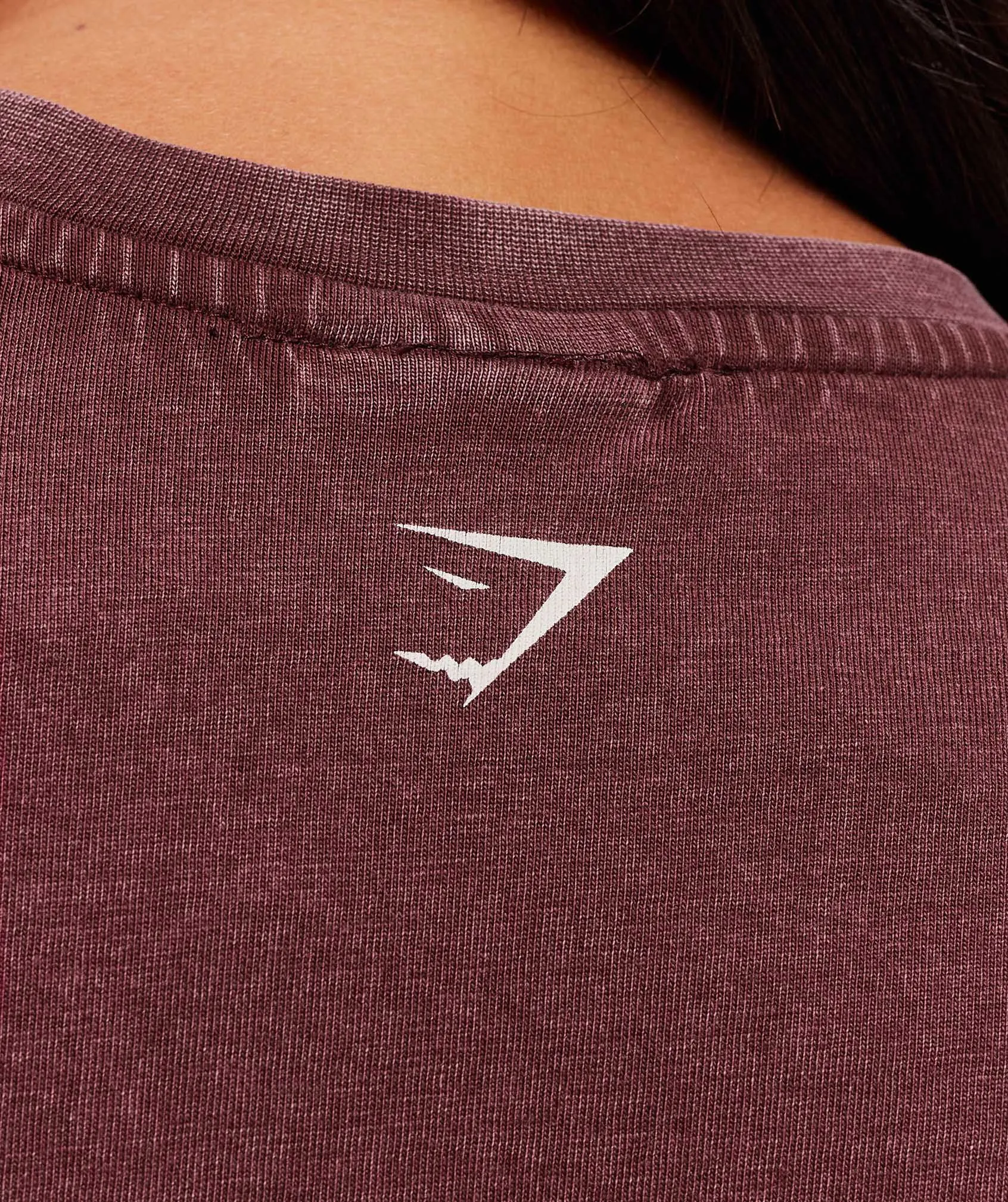 Gymshark Gymshark Lifting Club 2012 Graphic Short Sleeve T-Shirt - Rich Maroon/Wash sold by Gymshark product image thumbnail 5