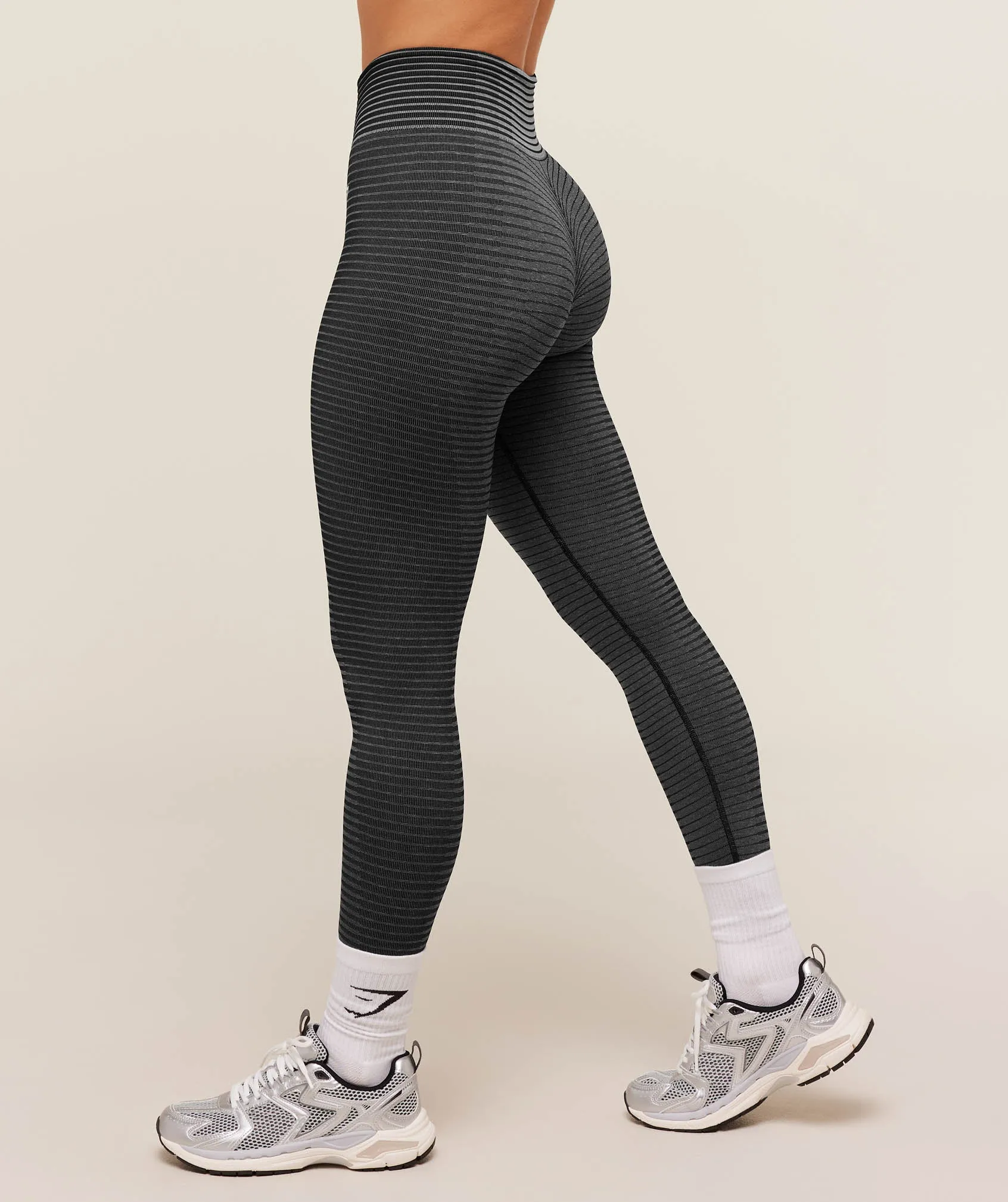 Gymshark Sport Seamless Leggings - GS Onyx Grey/GS Black sold by Gymshark product image thumbnail 3