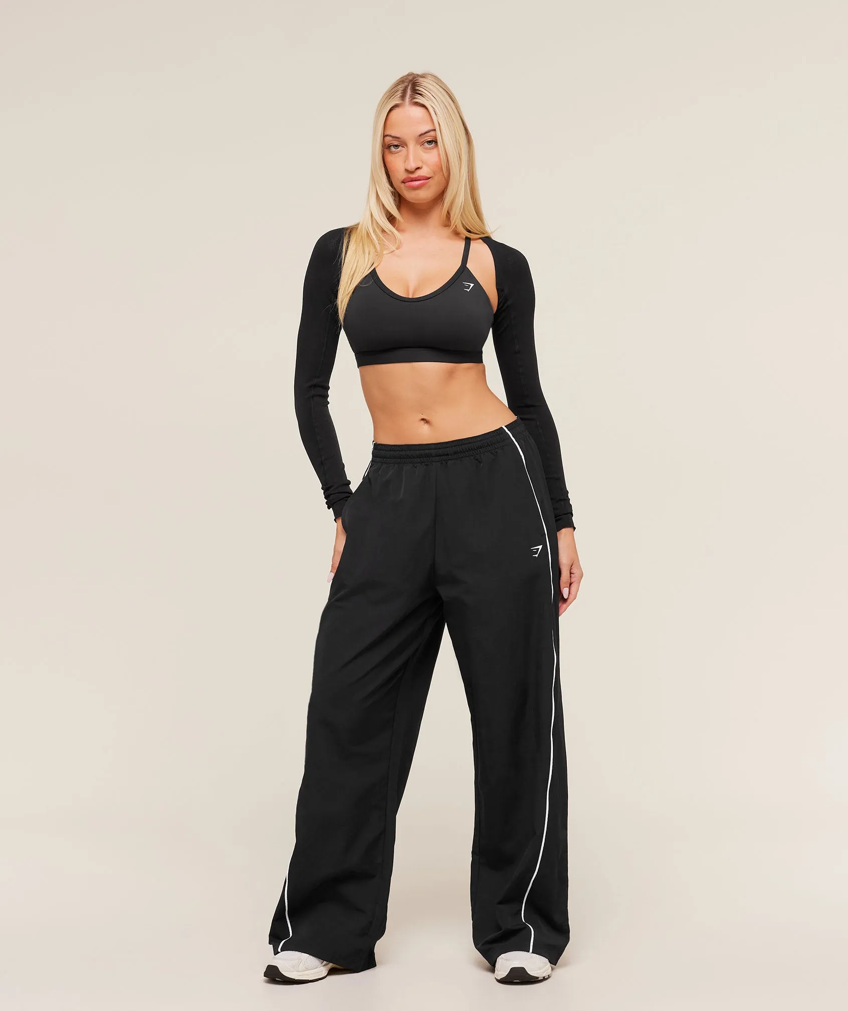 Gymshark Wordmark Track Pants - Black sold by Gymshark product image thumbnail 4