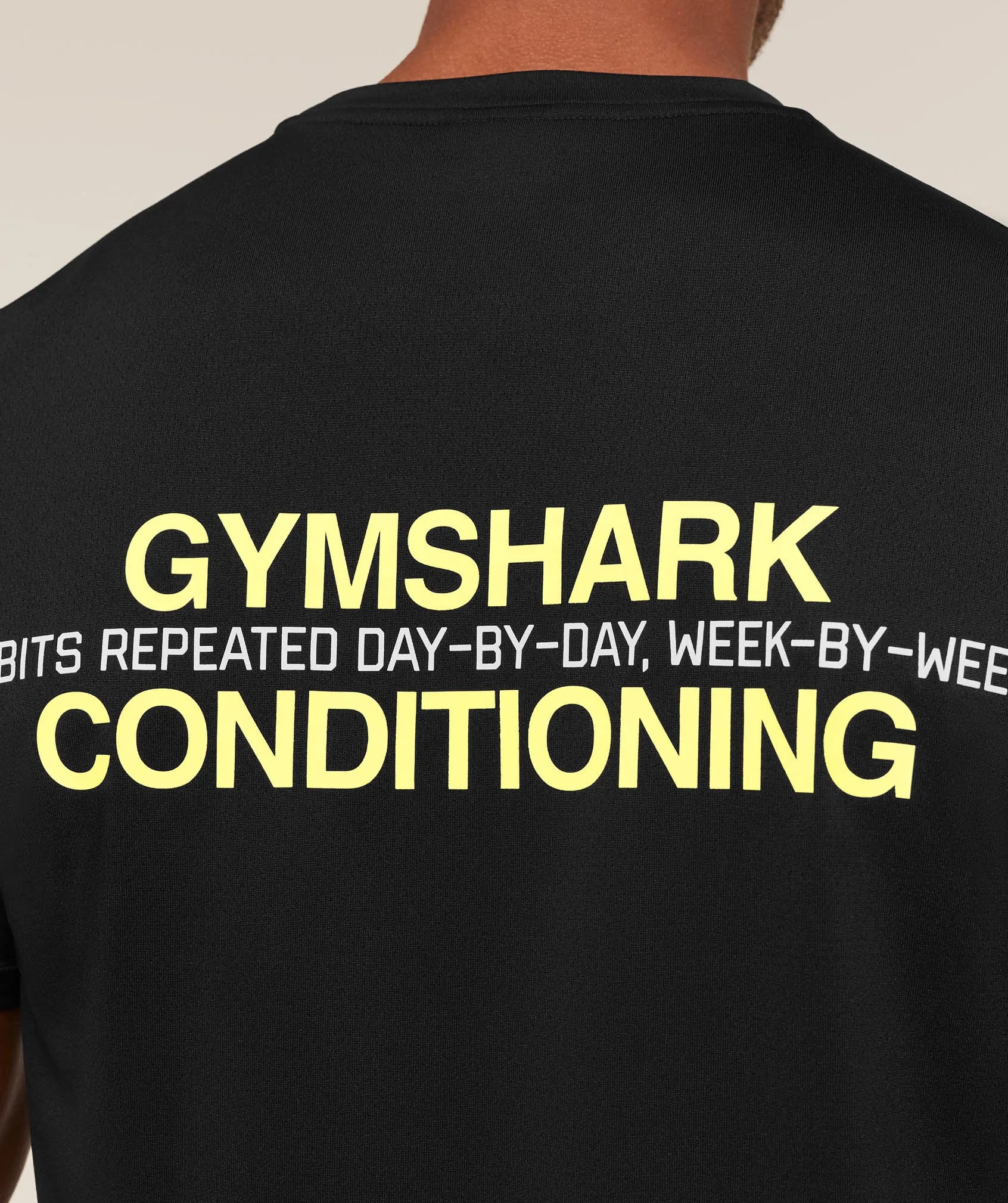 Gymshark Gymshark Conditioning T-Shirt - Black sold by Gymshark product image thumbnail 3