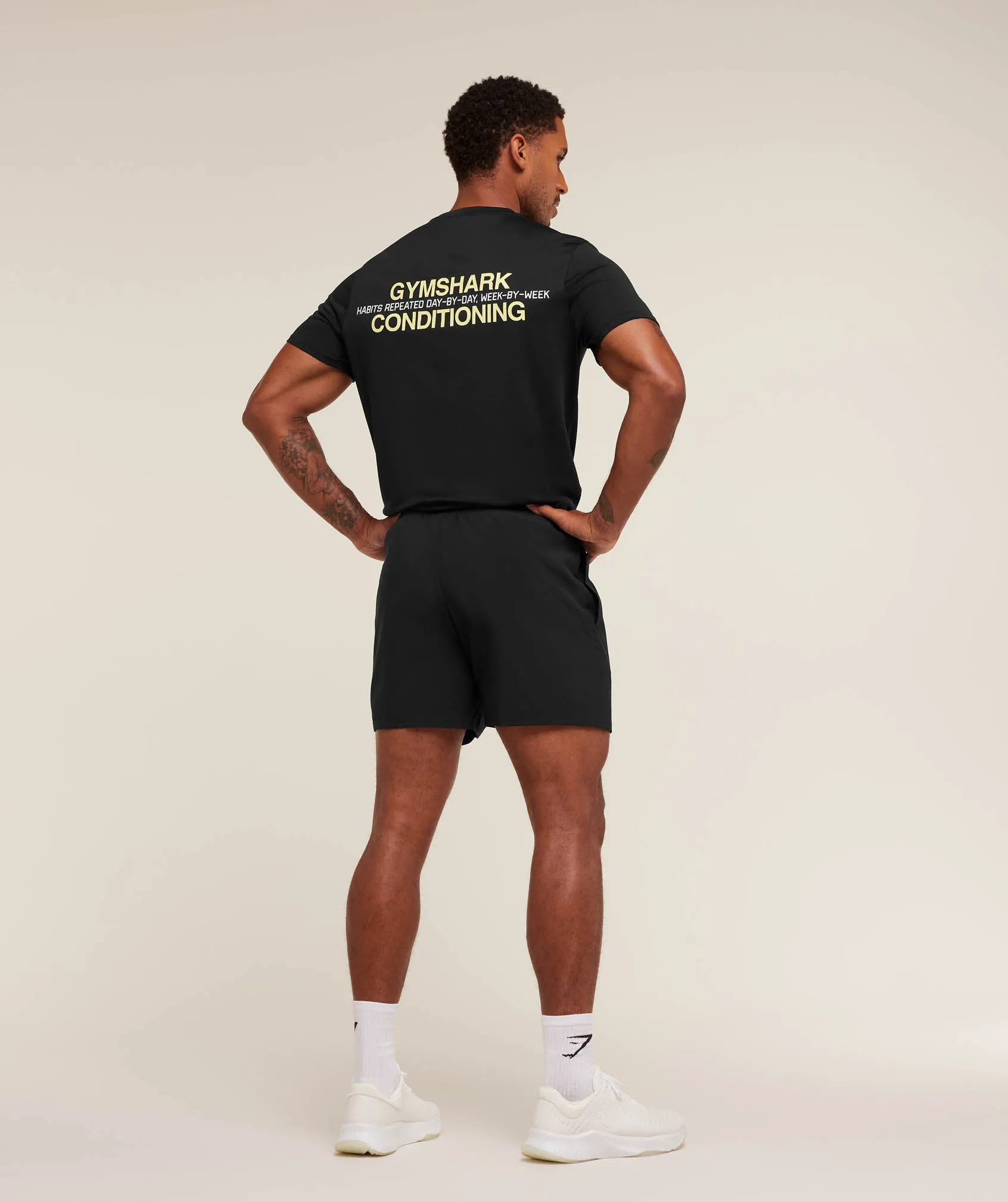 Gymshark Gymshark Conditioning T-Shirt - Black sold by Gymshark product image thumbnail 5
