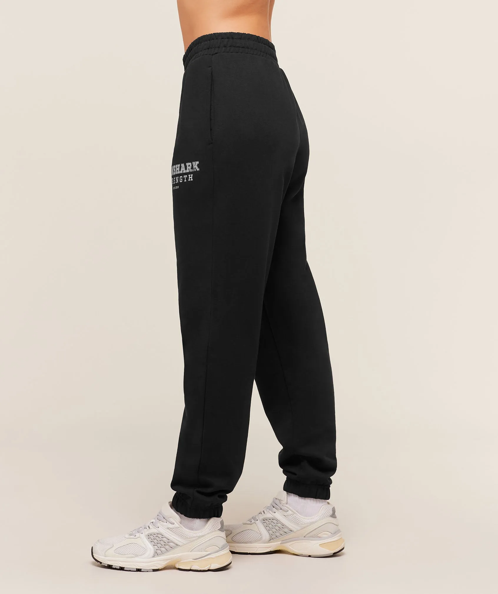 Gymshark Gymshark Strength Graphic Joggers - Black sold by Gymshark product image thumbnail 3