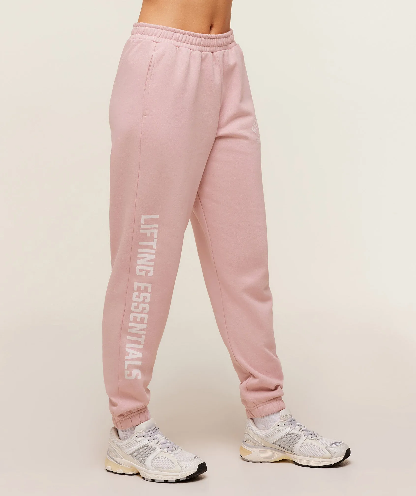 Gymshark Lifting Essentials Joggers - Cloud Pink sold by Gymshark product image thumbnail 3