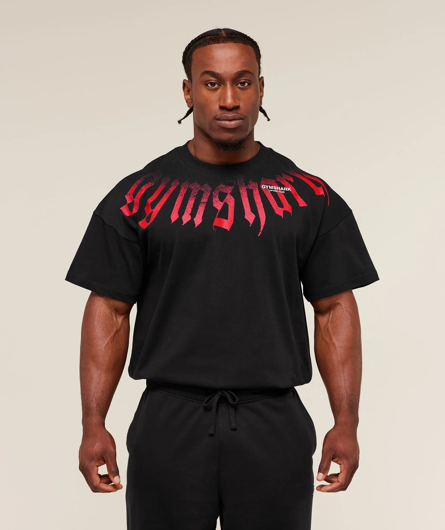 Gymshark Fade Graphic T-Shirt - GS Black sold by Gymshark product image thumbnail 3