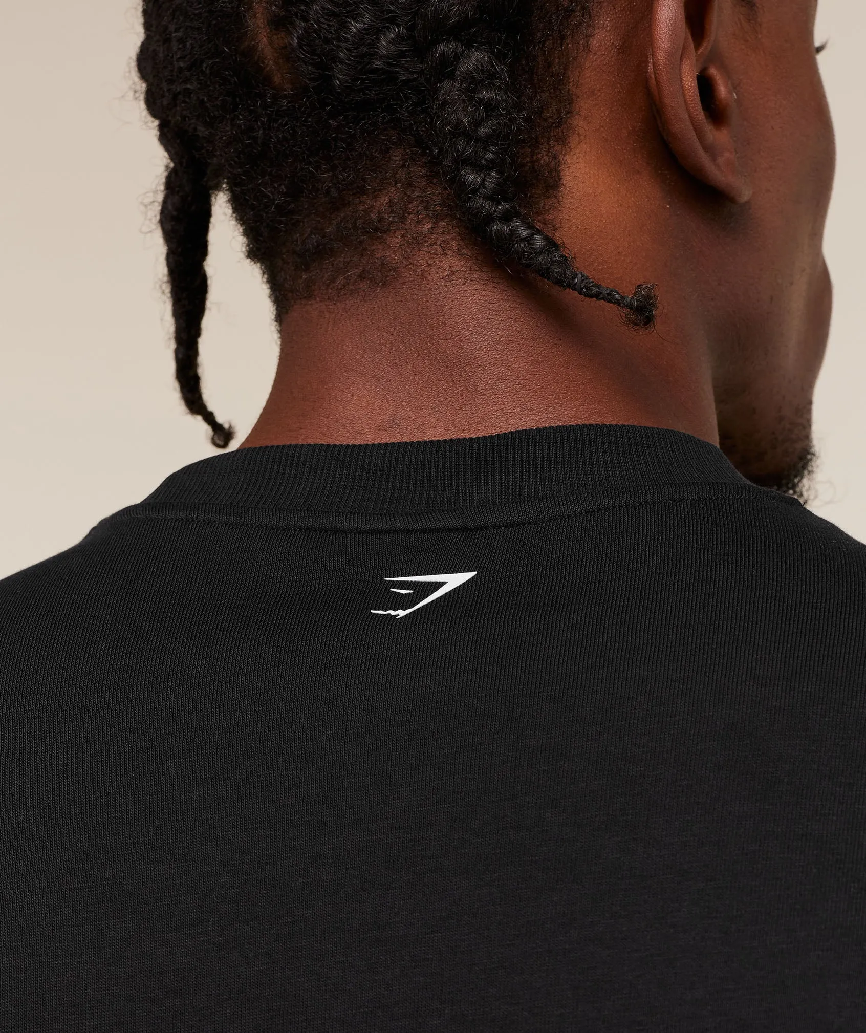 Gymshark Fade Graphic Long Sleeve T-Shirt - GS Black sold by Gymshark product image thumbnail 5