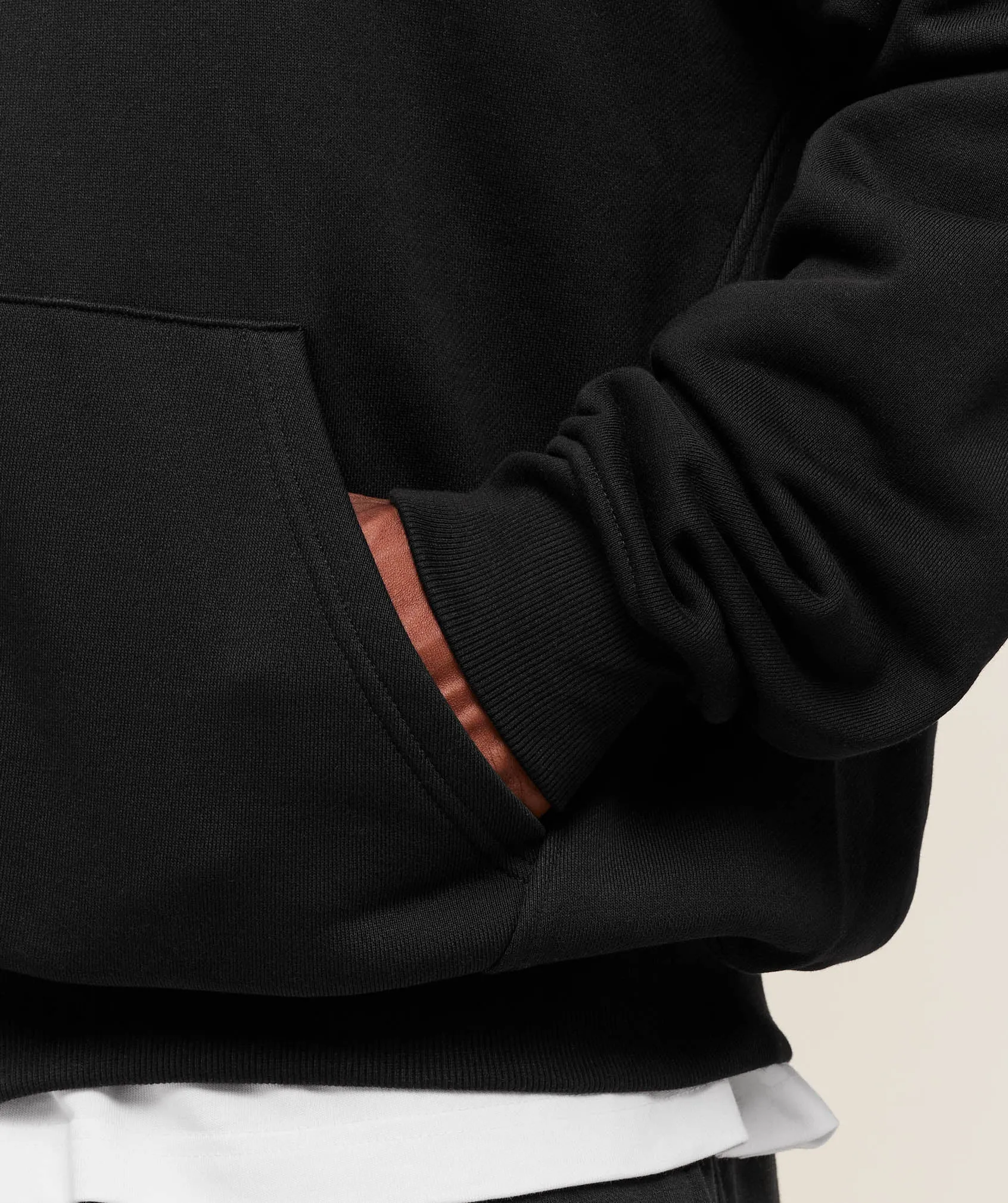 Gymshark Fade Graphic Zip Up Hoodie - Black sold by Gymshark product image thumbnail 4