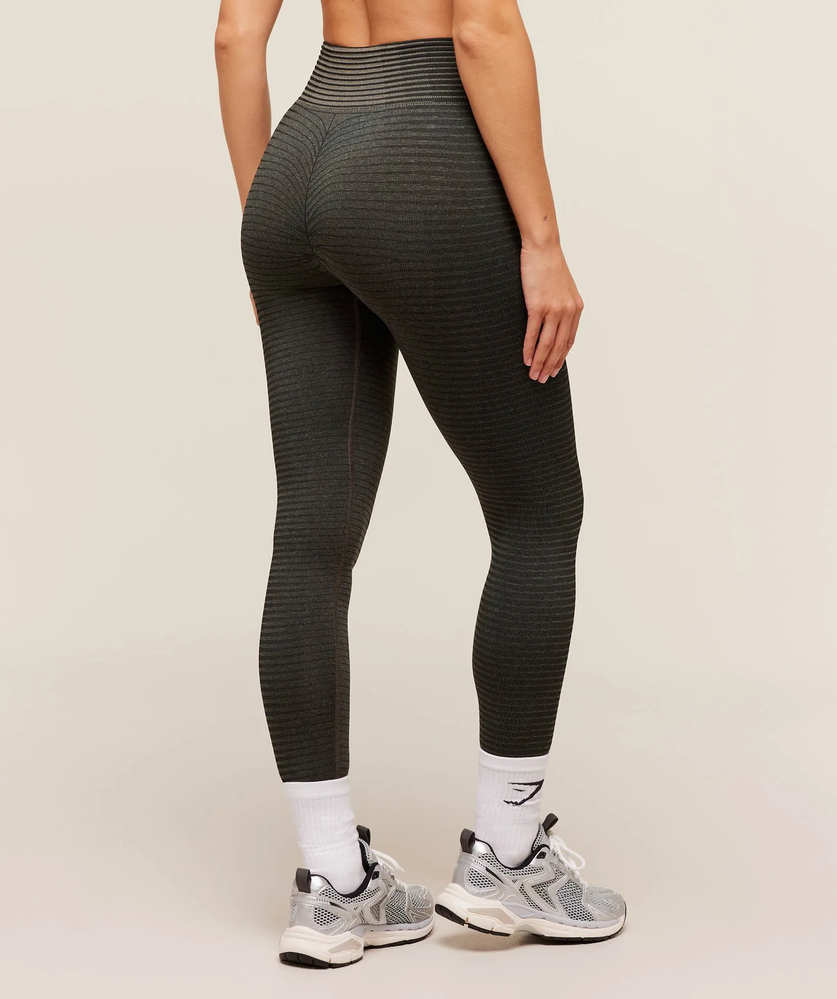 Gymshark Sport Seamless Leggings - Camo Brown/Black sold by Gymshark product image thumbnail 2