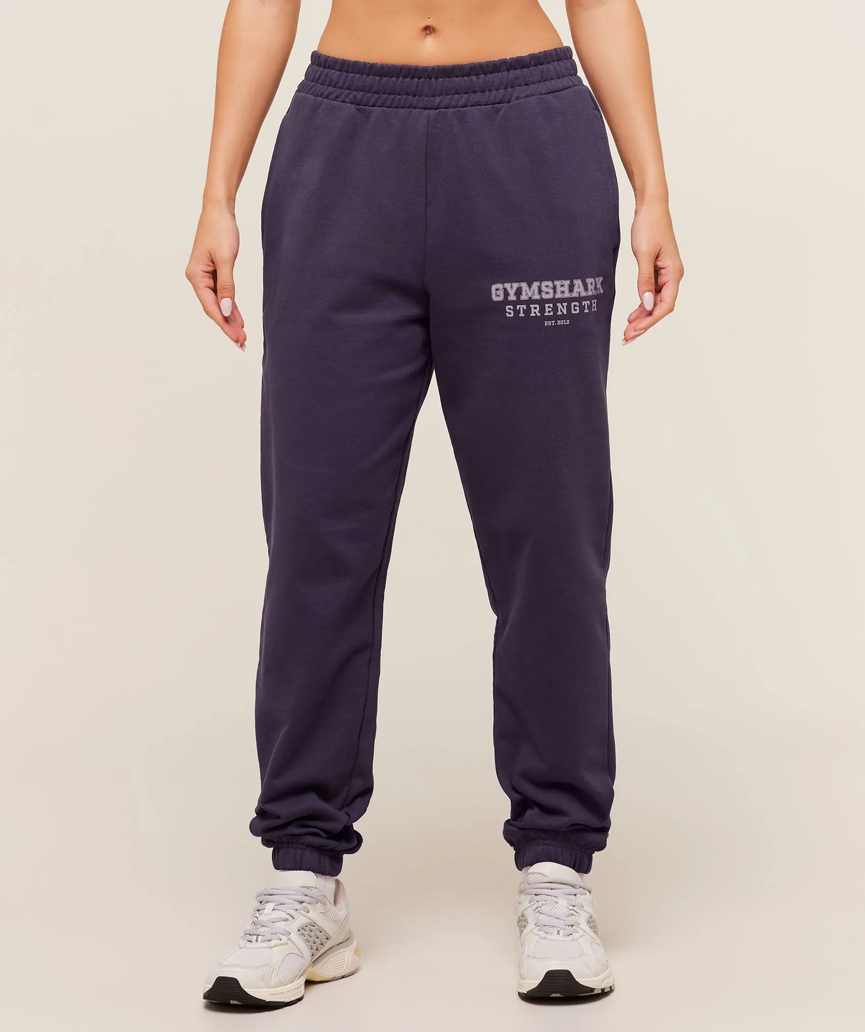 Gymshark Gymshark Strength Graphic Joggers - Midnight Purple sold by Gymshark