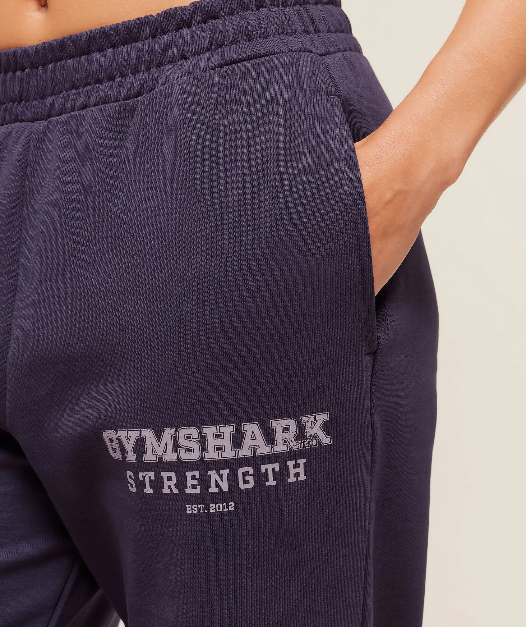 Gymshark Gymshark Strength Graphic Joggers - Midnight Purple sold by Gymshark product image thumbnail 5