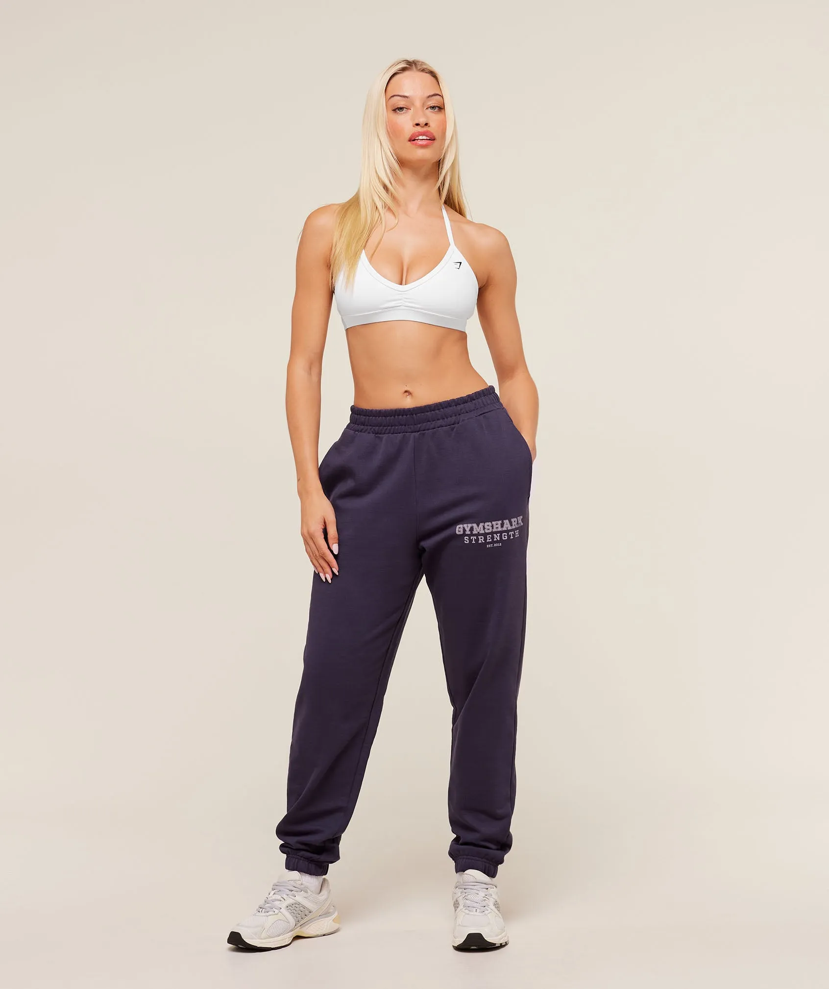 Gymshark Gymshark Strength Graphic Joggers - Midnight Purple sold by Gymshark product image thumbnail 4