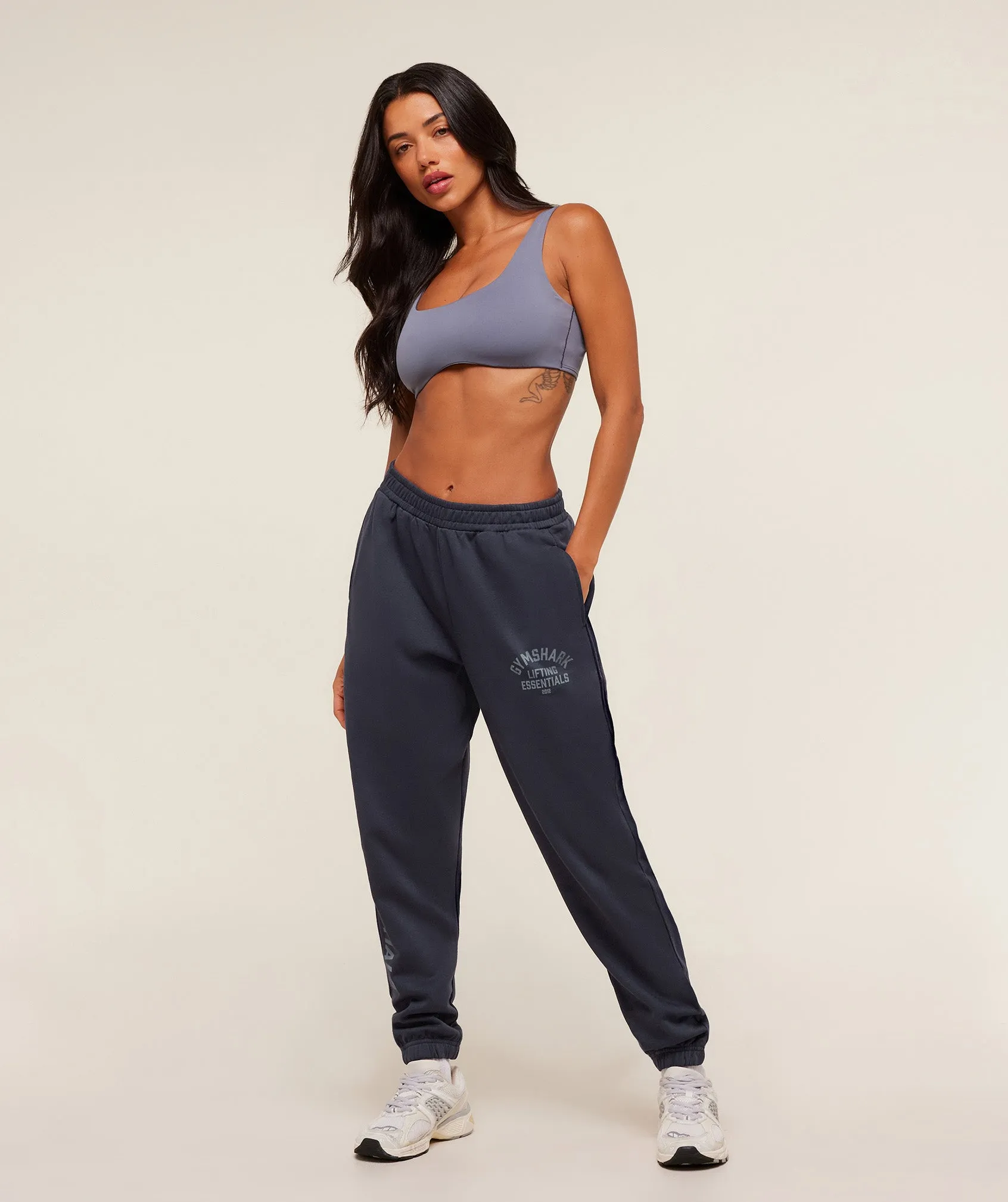 Gymshark Lifting Essentials Joggers - Heavy Blue sold by Gymshark product image thumbnail 4