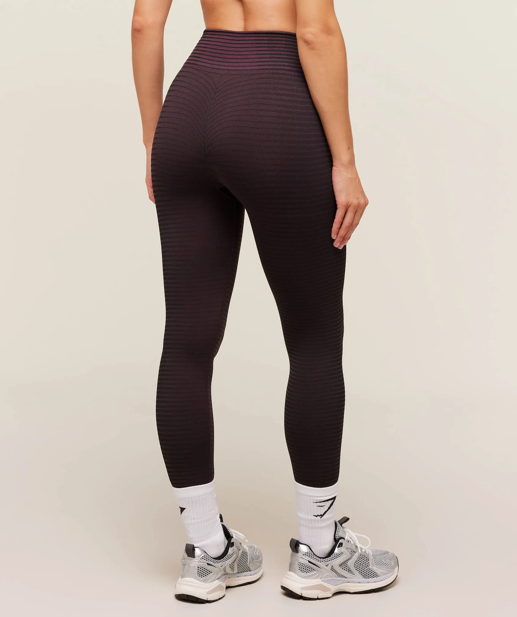 Gymshark Sport Seamless Leggings - Reset Pink/Black sold by Gymshark product image thumbnail 2