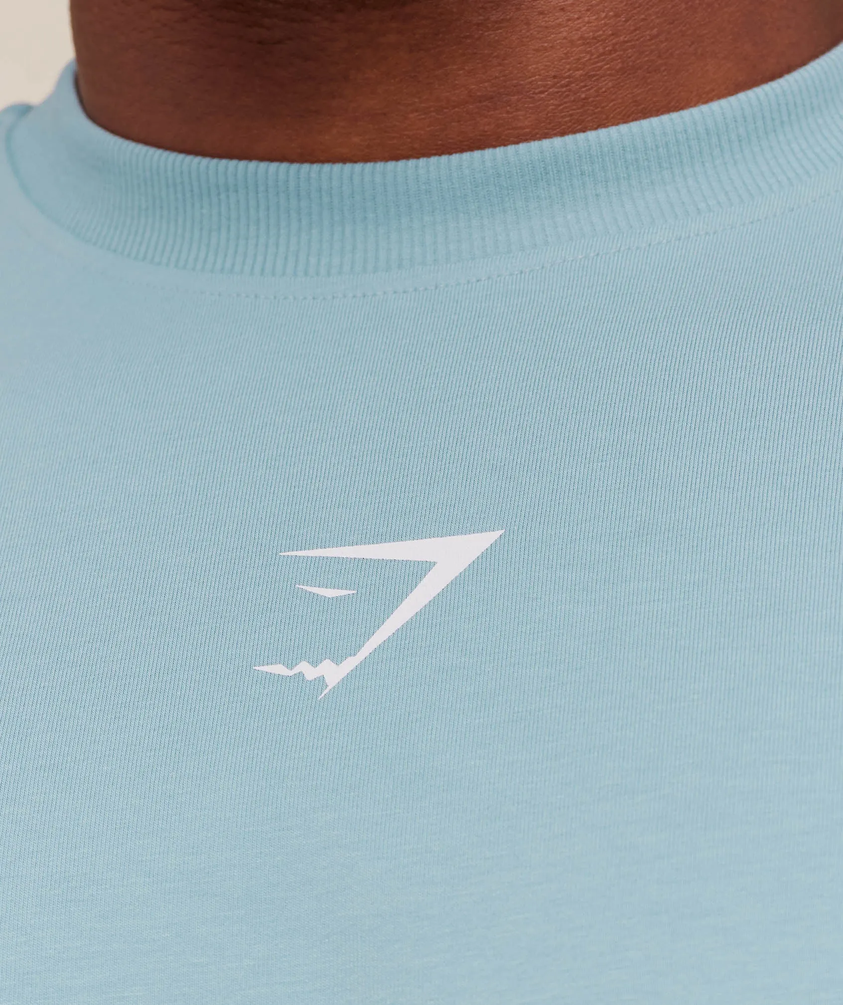 Gymshark Power T-Shirt - Bench Blue sold by Gymshark product image thumbnail 5