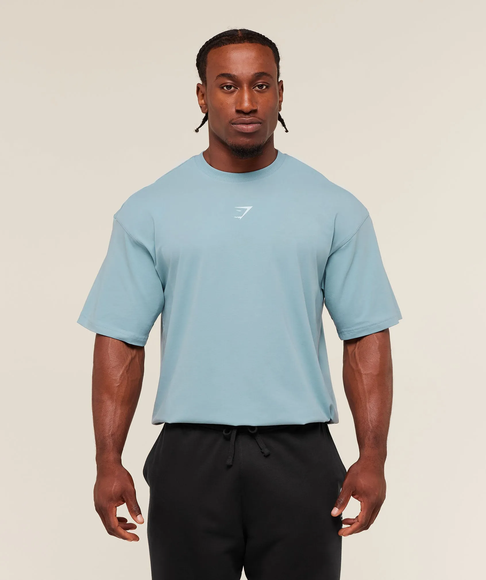 Gymshark Power T-Shirt - Bench Blue sold by Gymshark product image thumbnail 2