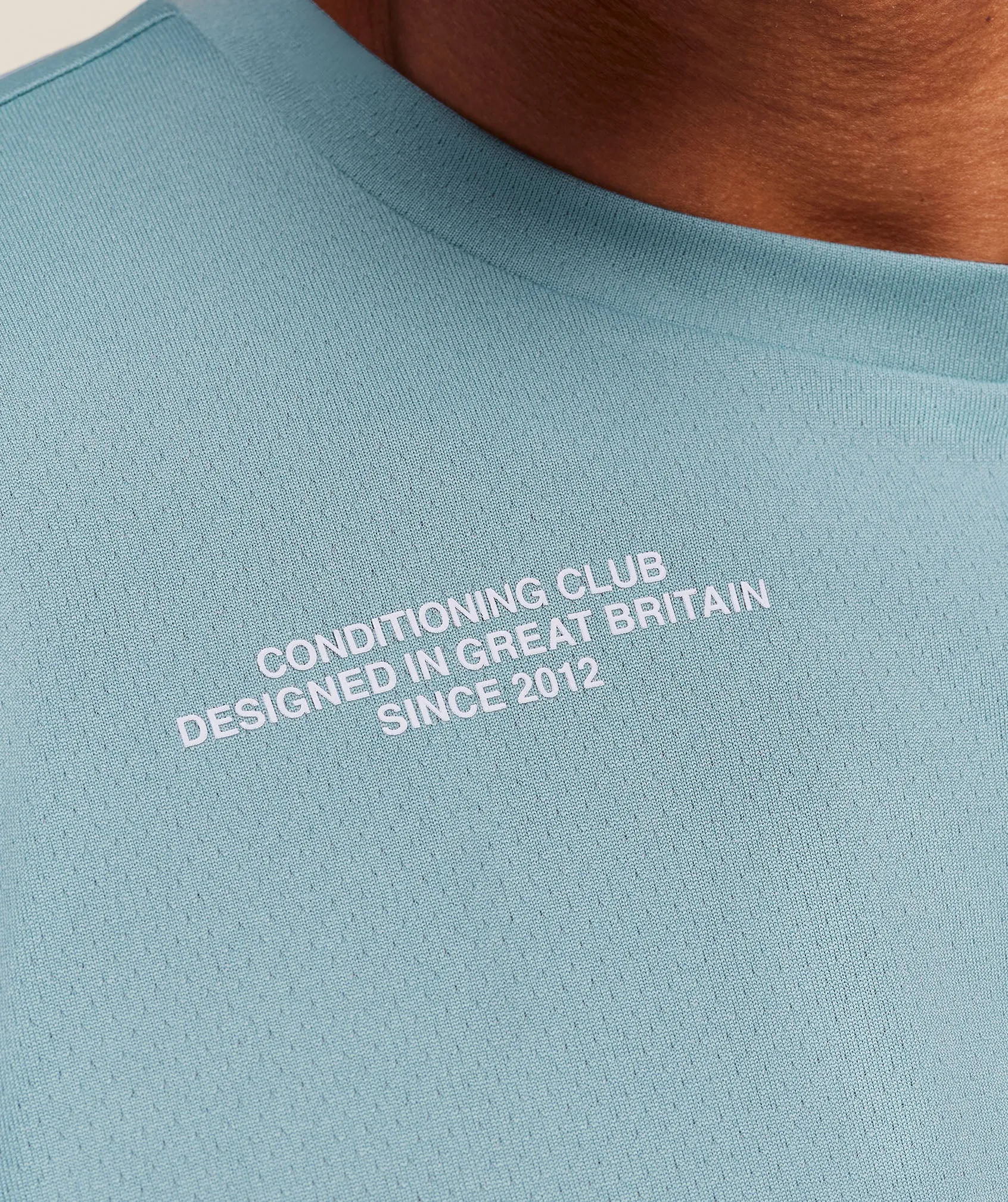 Gymshark Conditioning Club Oversized T-Shirt - Bench Blue sold by Gymshark product image thumbnail 5