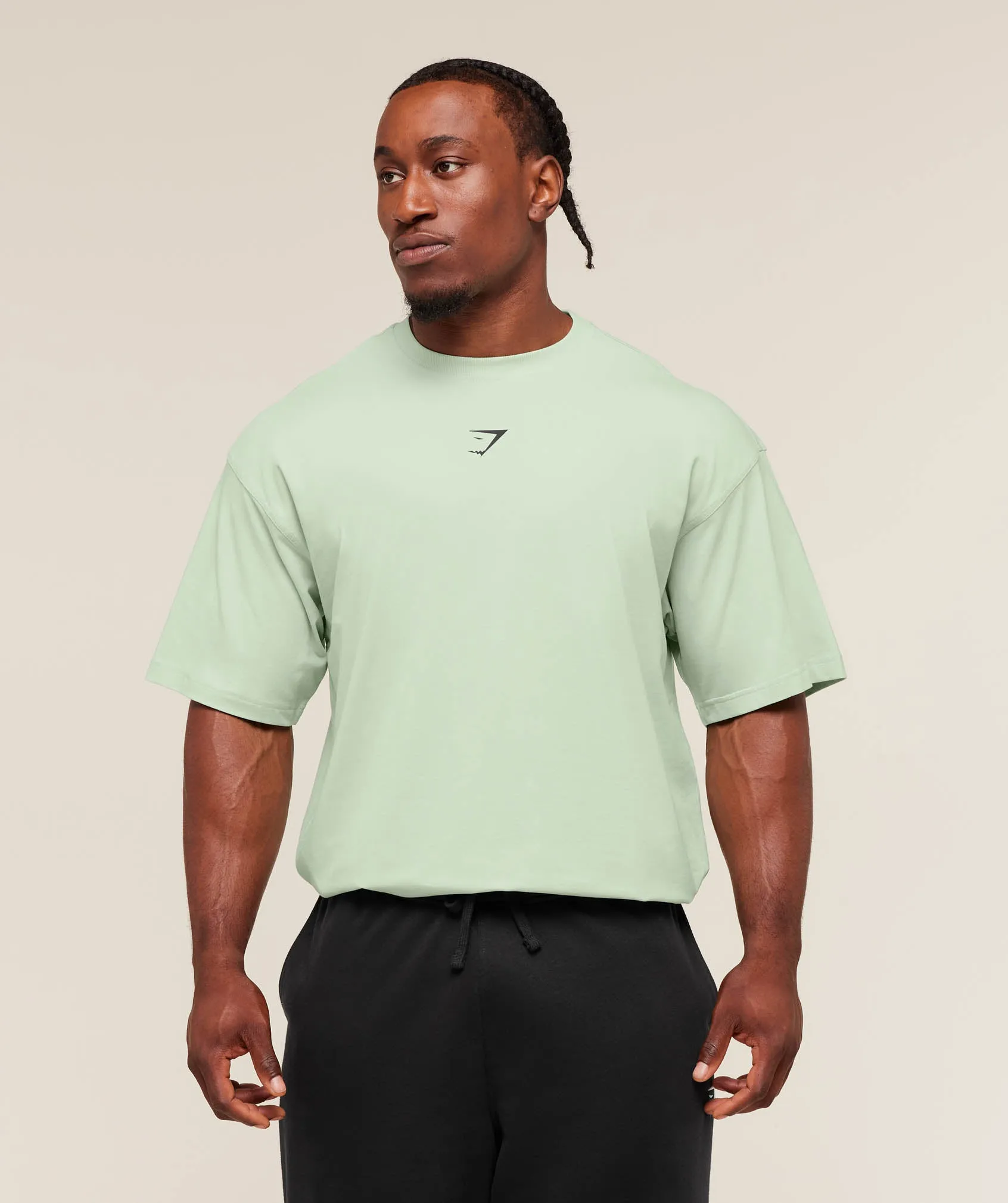 Gymshark Power T-Shirt - Clay Green sold by Gymshark product image thumbnail 2