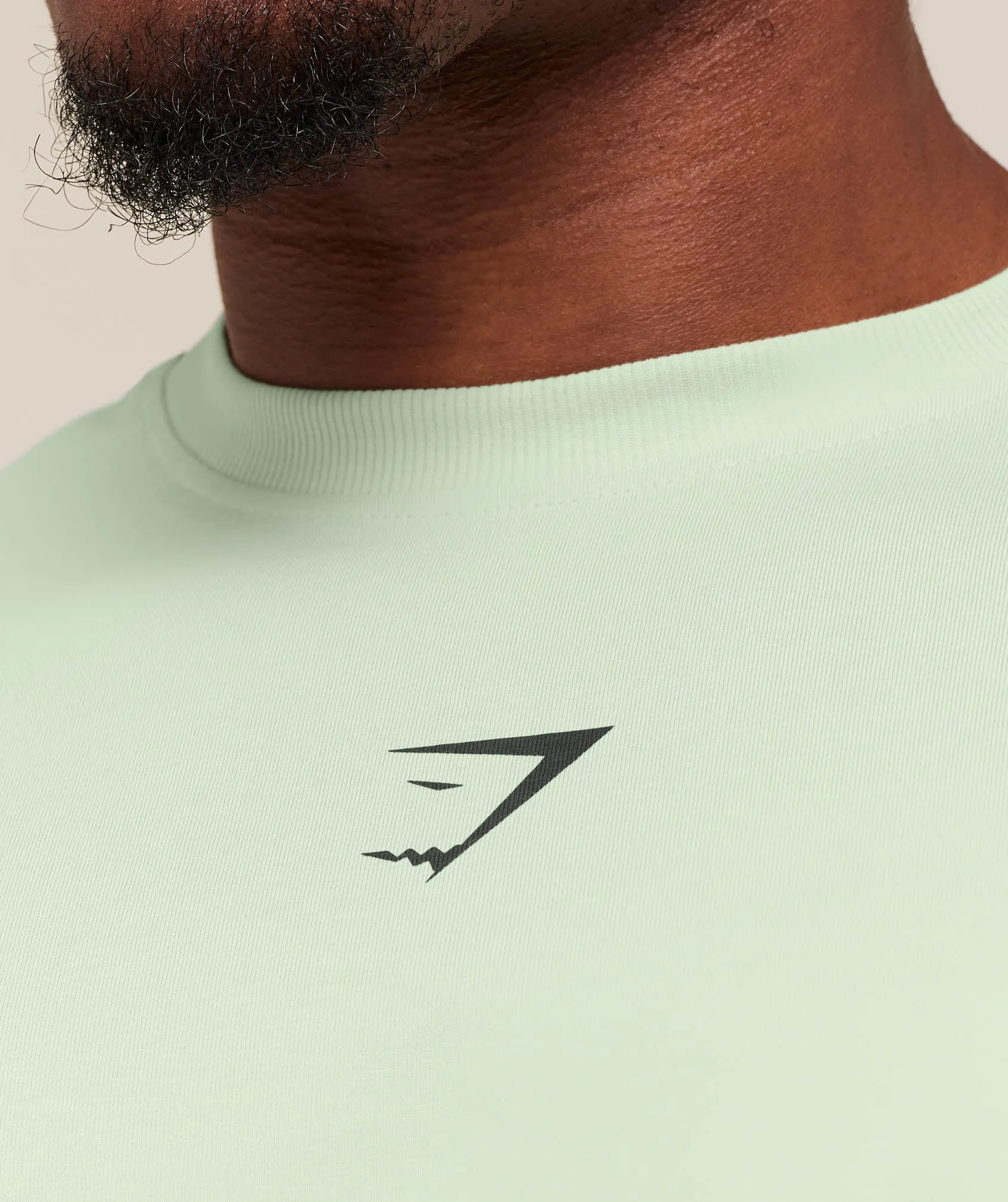 Gymshark Power T-Shirt - Clay Green sold by Gymshark product image thumbnail 5