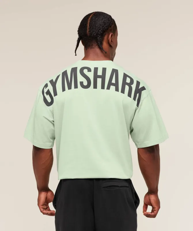Gymshark Power T-Shirt - Clay Green sold by Gymshark