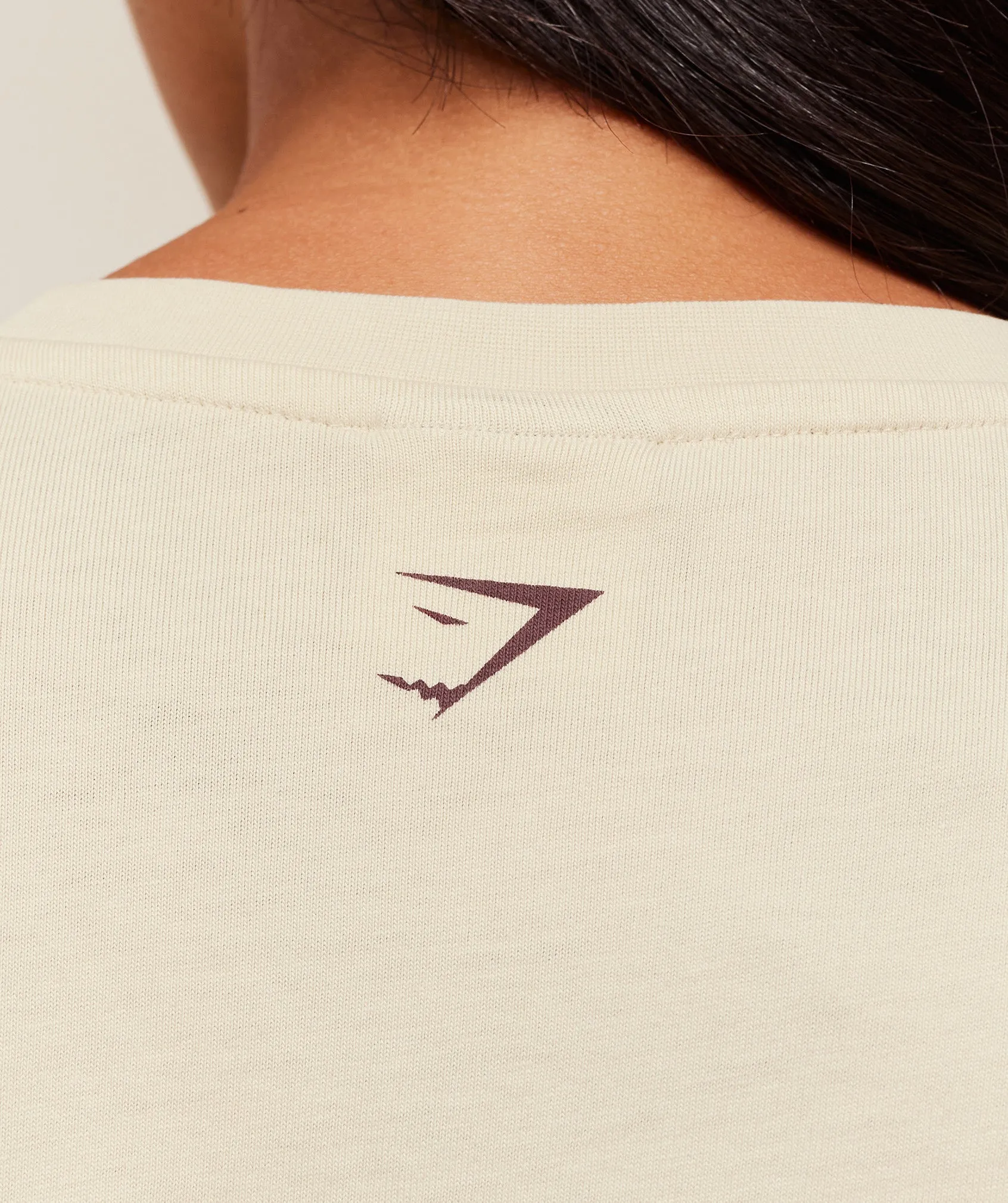 Gymshark Gymshark Lifting Club 2012 Graphic Short Sleeve T-Shirt - Stone Beige/Wash sold by Gymshark product image thumbnail 5