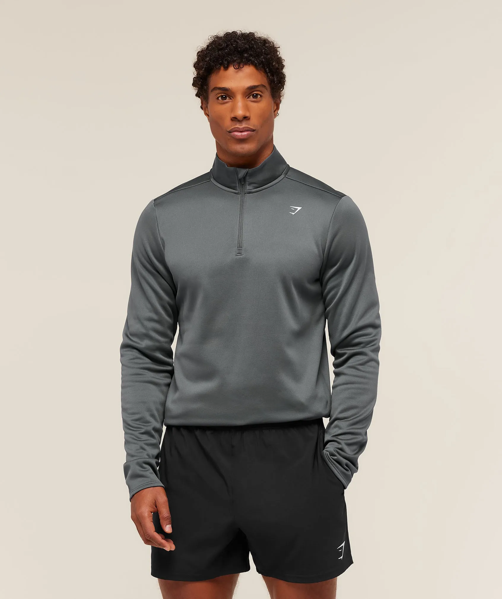 Gymshark Training 1/4 Zip - Graphite Grey sold by Gymshark product image thumbnail 3