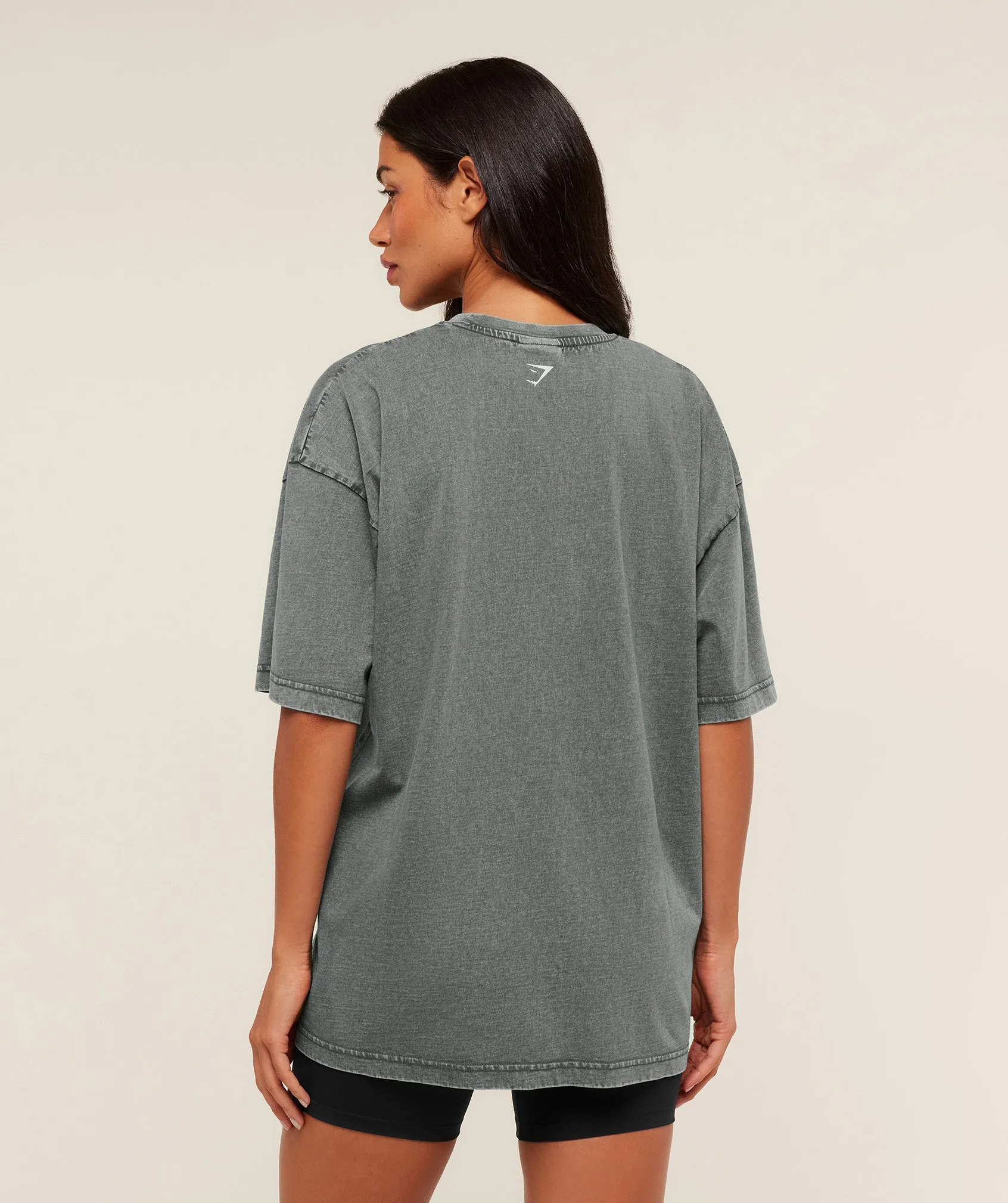 Gymshark Gymshark Lifting Club 2012 Graphic Short Sleeve T-Shirt - Slate Teal/Wash sold by Gymshark product image thumbnail 2