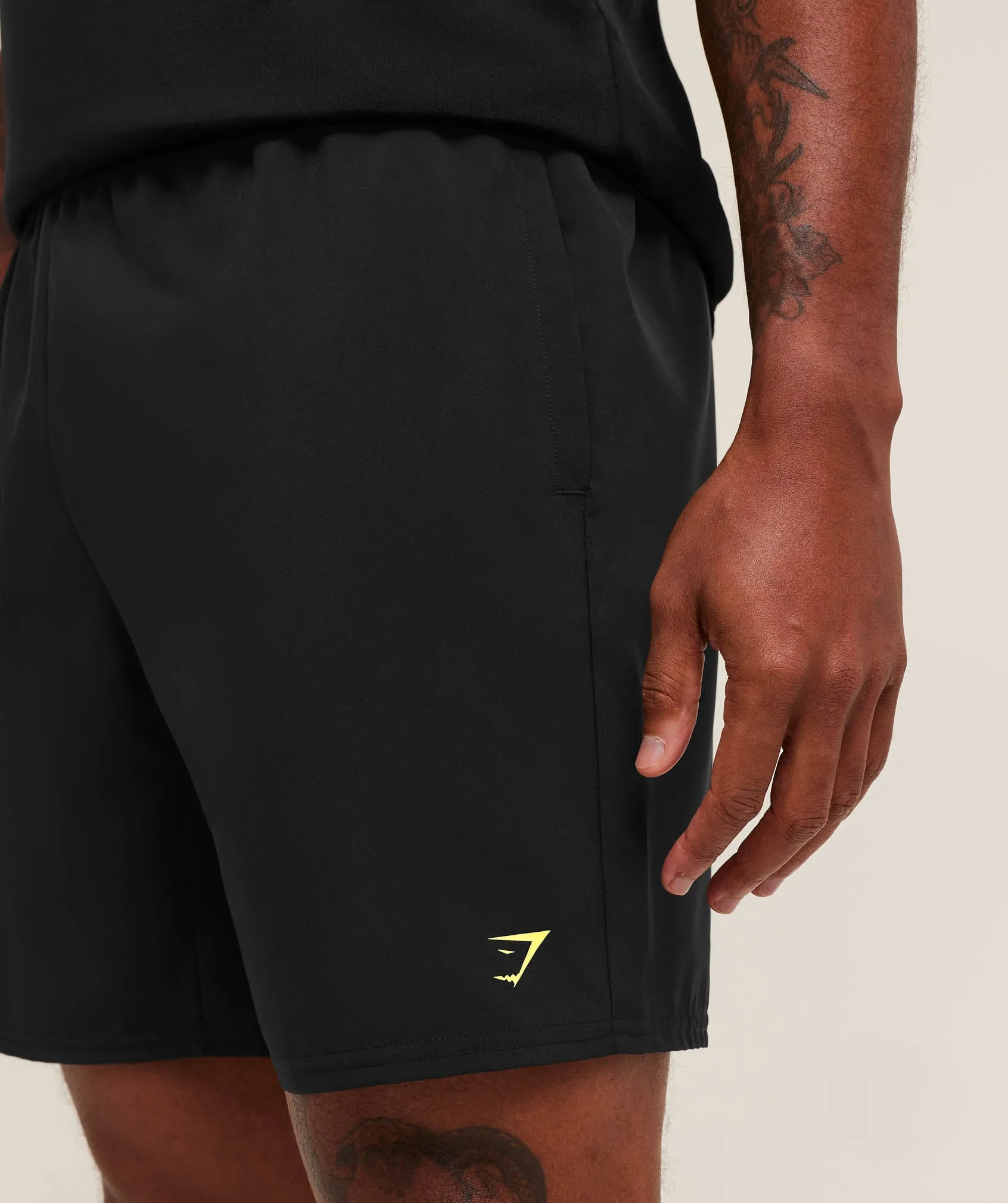 Gymshark Conditioning 7" Shorts - Black sold by Gymshark product image thumbnail 5