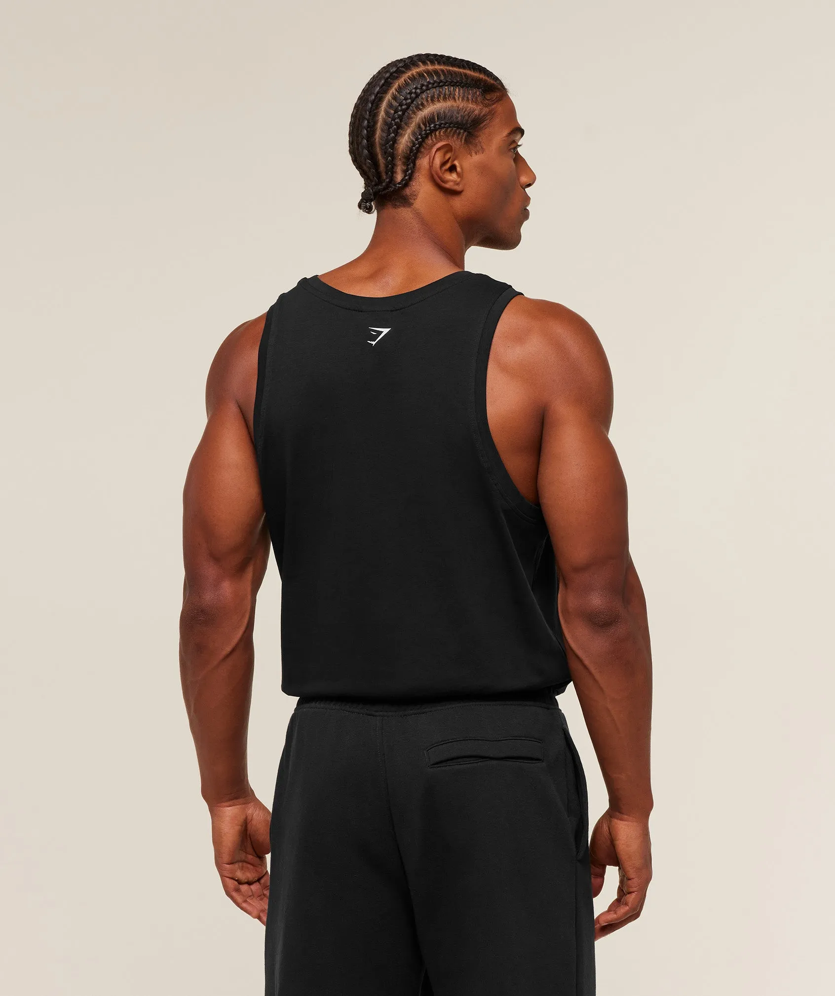 Gymshark 2012 Strength Tank - Black sold by Gymshark product image thumbnail 2
