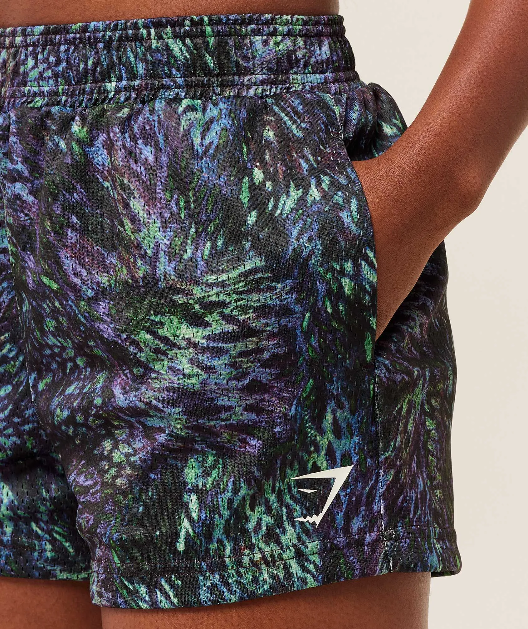 Gymshark Lifting Club Mesh Shorts - Morning Blue sold by Gymshark product image thumbnail 5