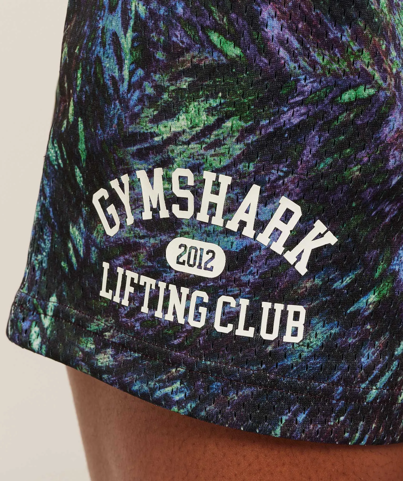 Gymshark Lifting Club Mesh Shorts - Morning Blue sold by Gymshark product image thumbnail 4