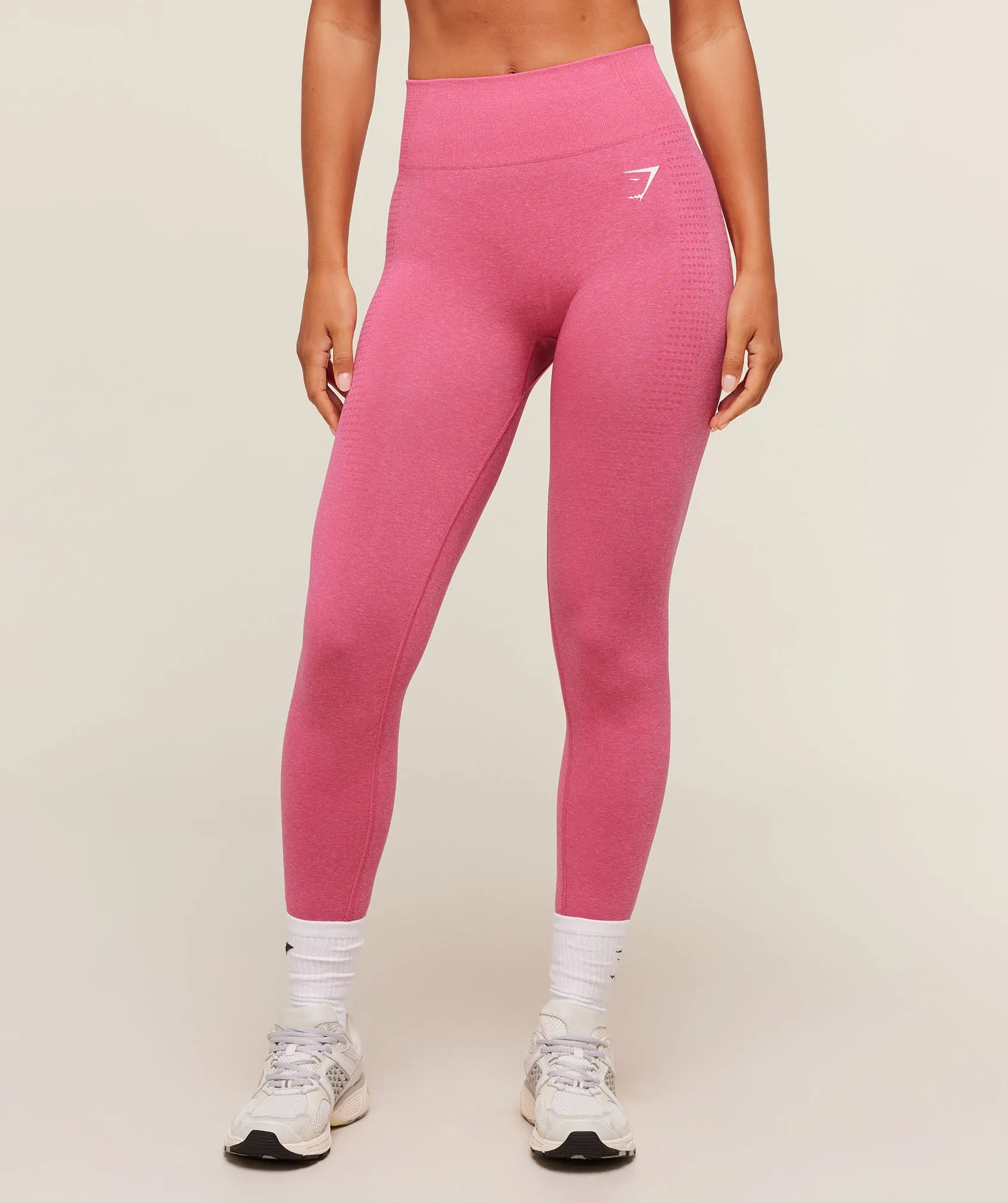Gymshark Vital Soft Leggings - GS Vintage Rouge Pink/ Marl sold by Gymshark