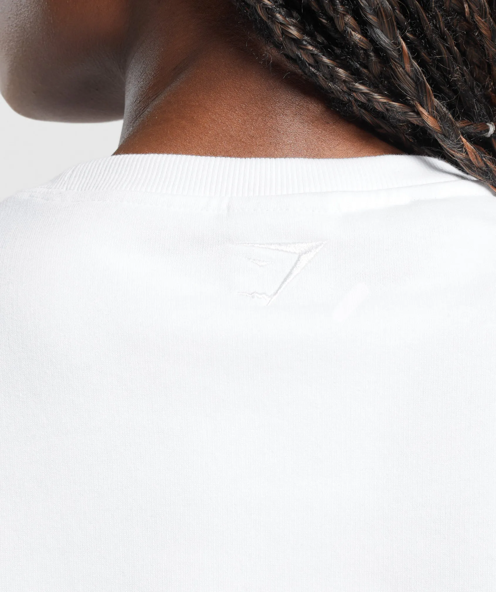 Gymshark Pulse Pullover - White sold by Gymshark product image thumbnail 3